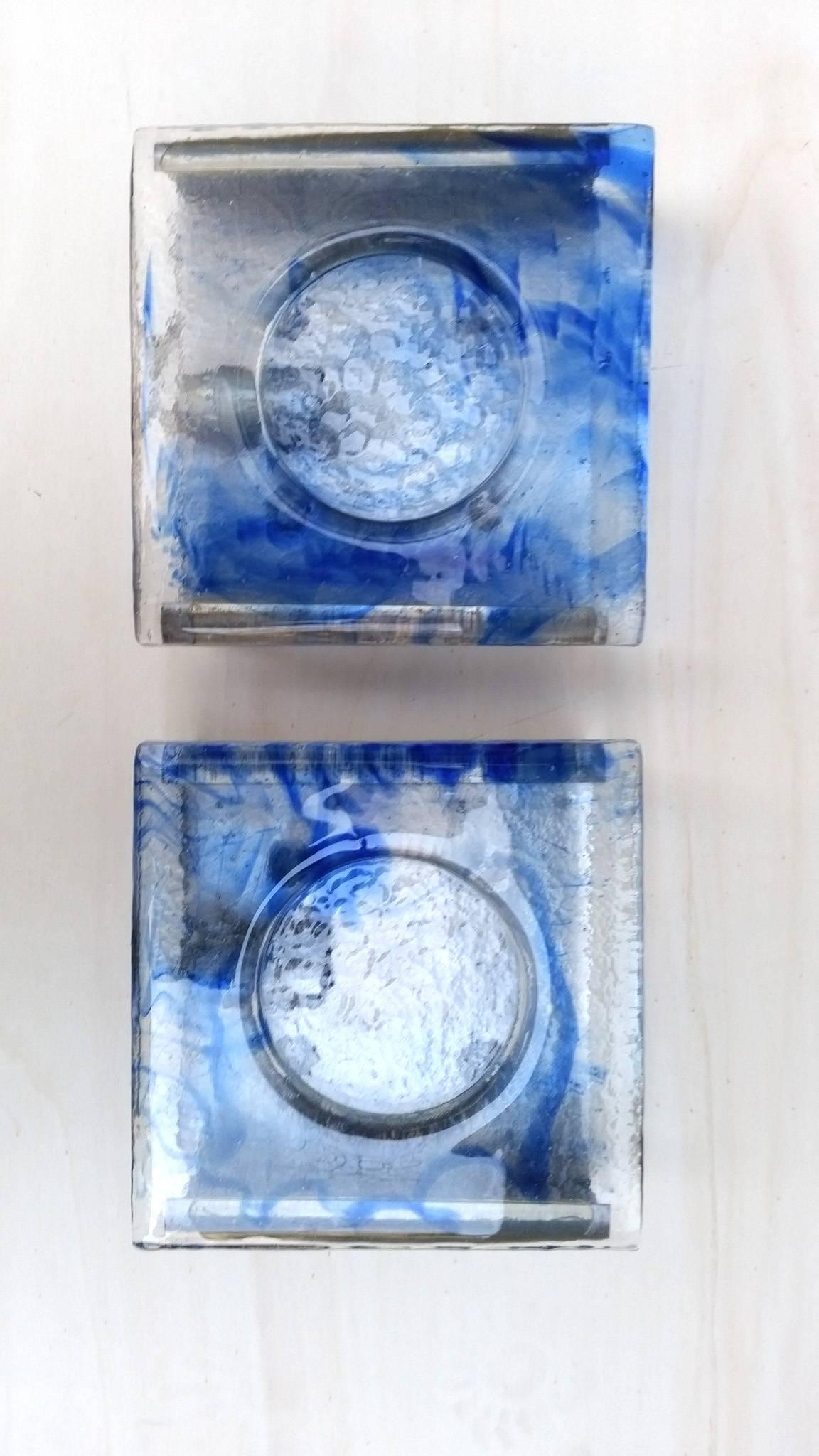 Concepteur : Toni Zuccheri, Italie
Fabricant : VeArt et Mazzega,
vers les années 1960.
Verre de Murano, aluminium
En parfait état !
 