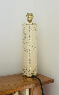 FORNASETTI rare table lamp