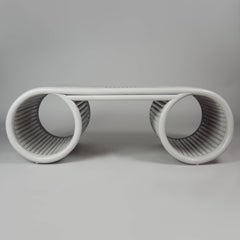 Paul Frankl Style Rattan Cocktail Table