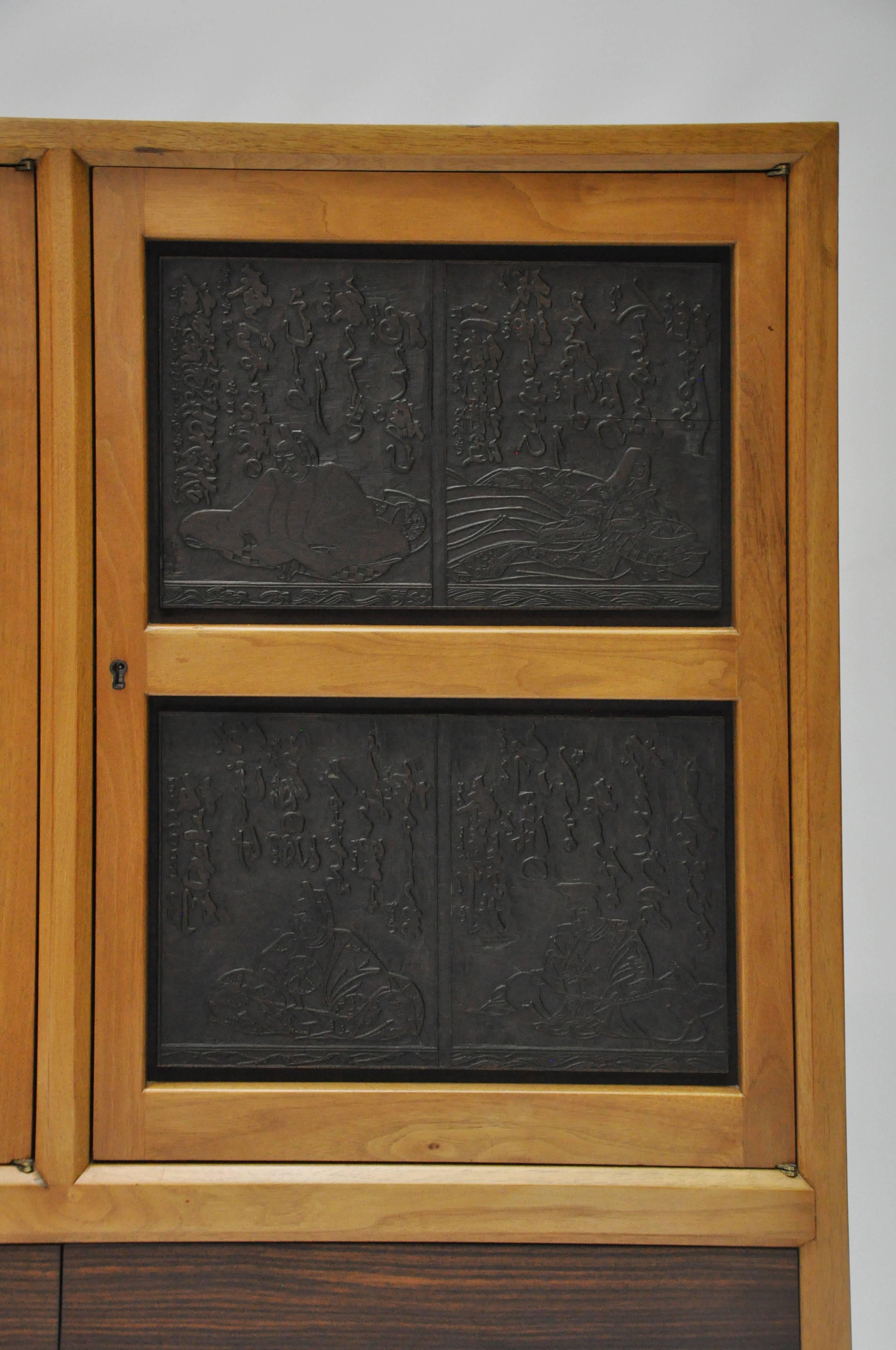 antique asian doors