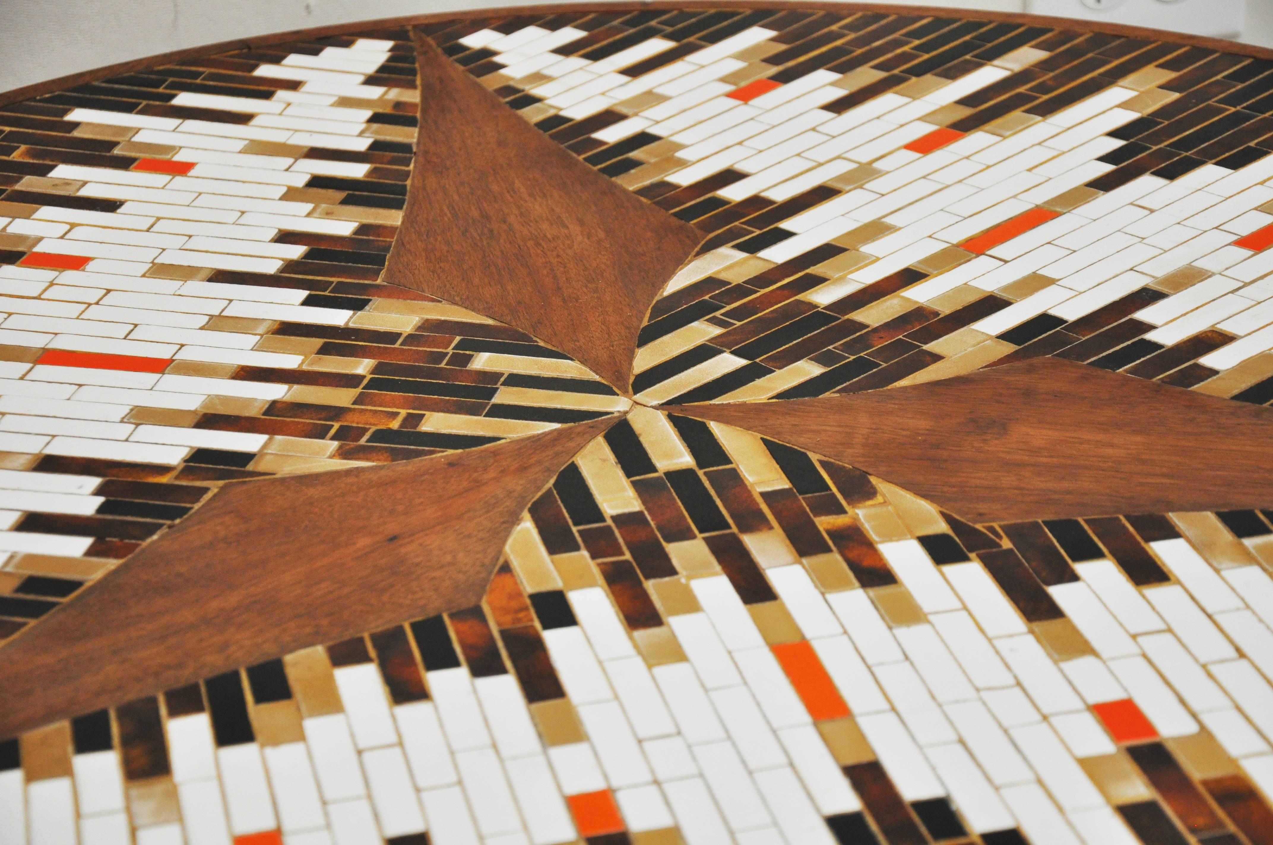 Ceramic Tiled Coffee Table by Richard Hohenberg