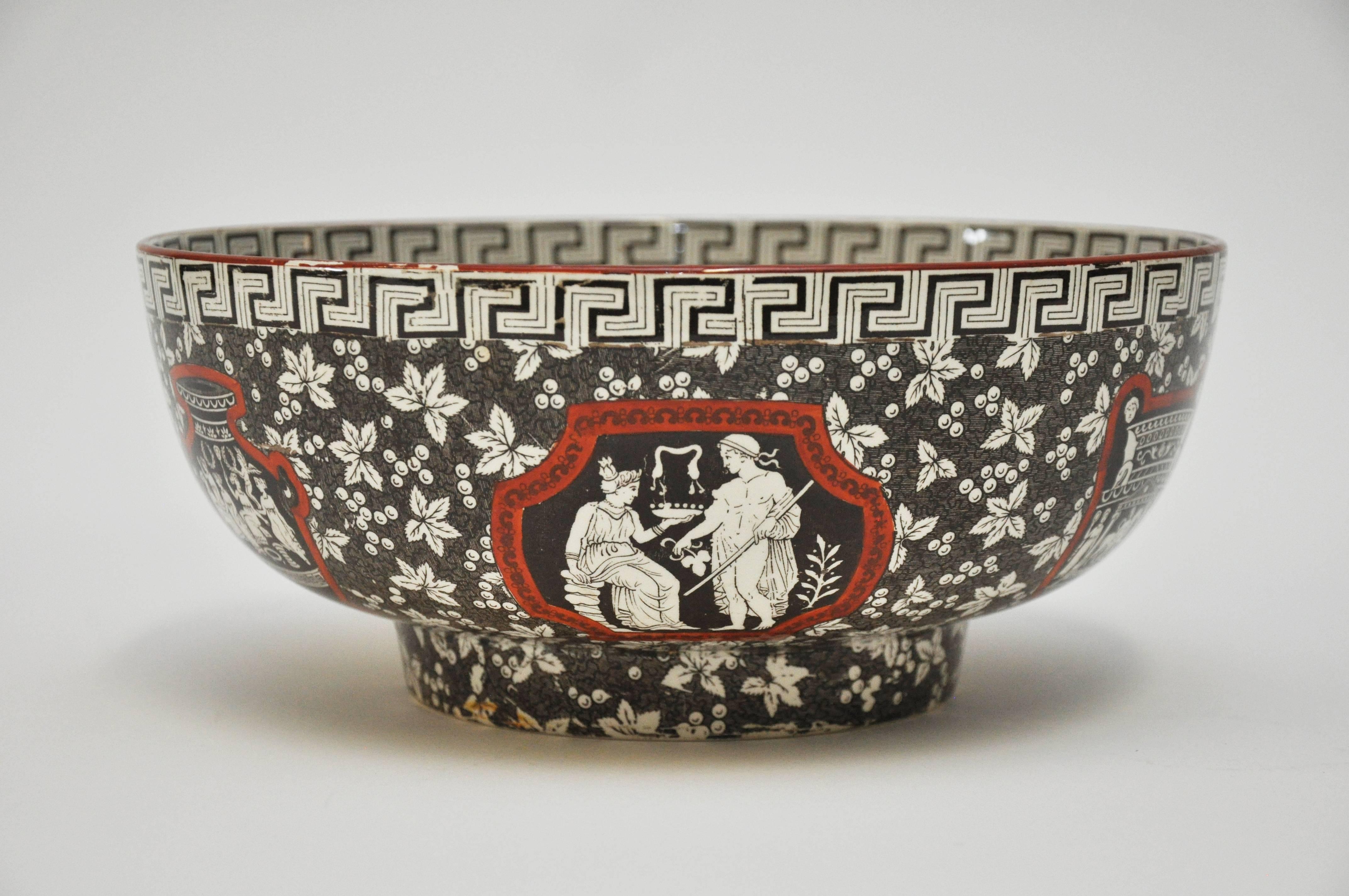 Ceramic Group of 19th Century Spode 