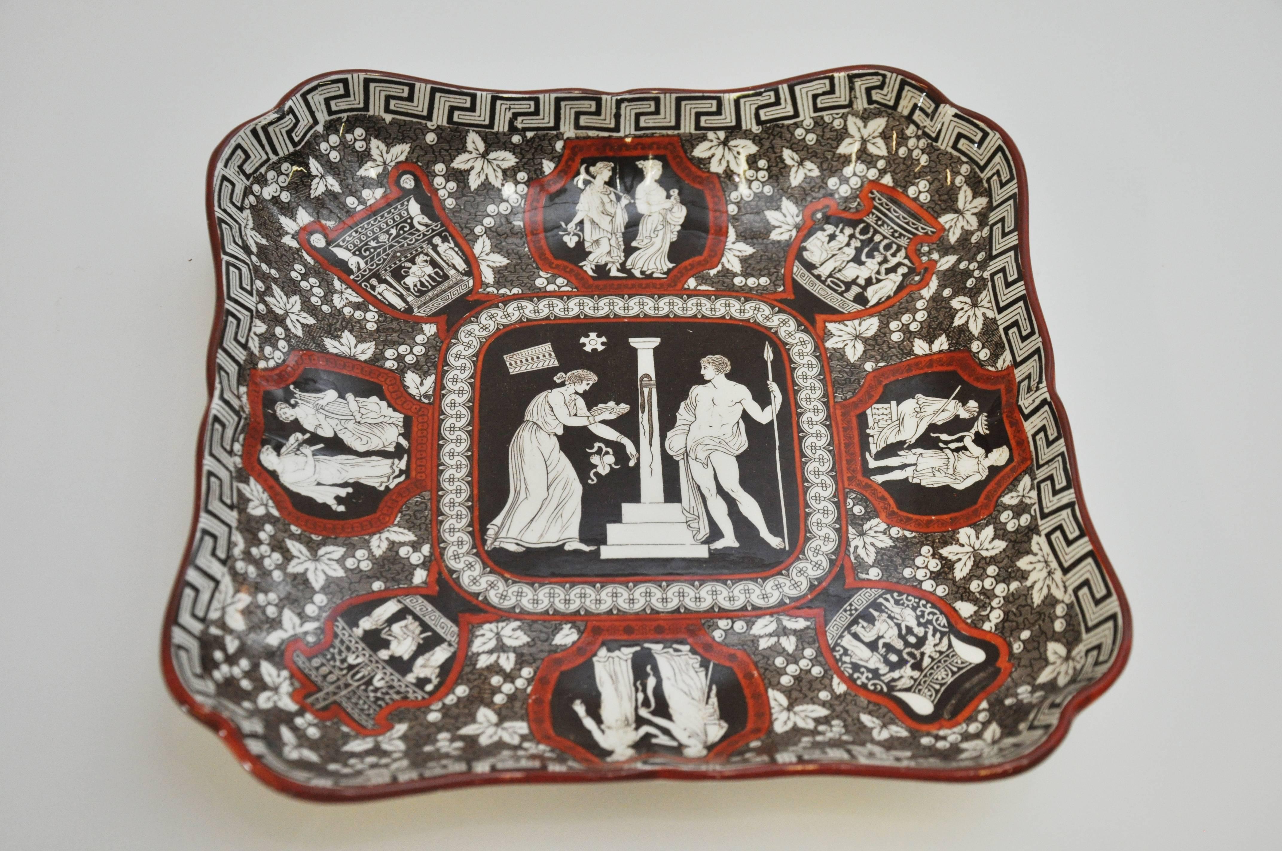 Group of 19th Century Spode 