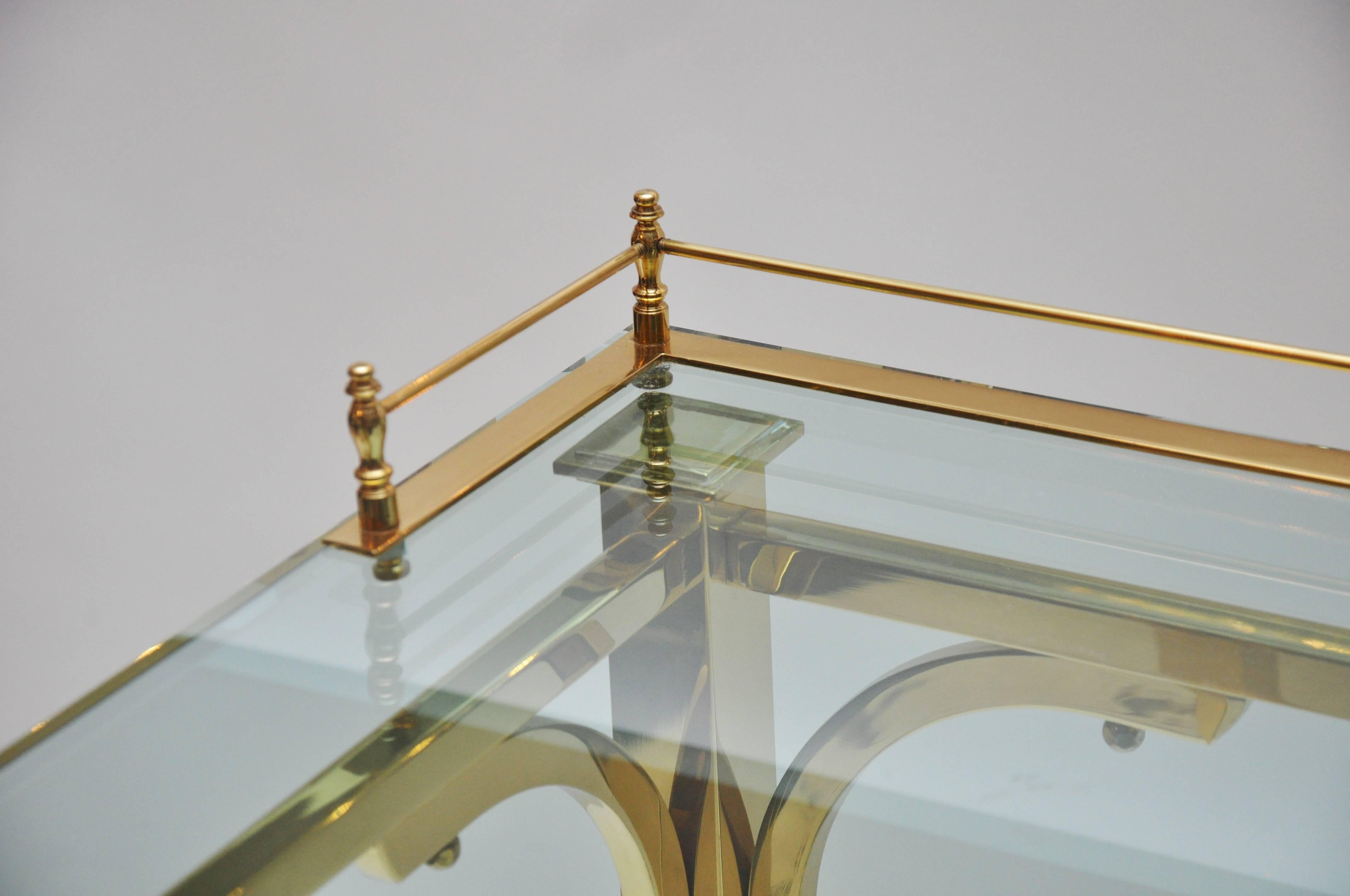 LaBarge Brass Desk or Vanity 1