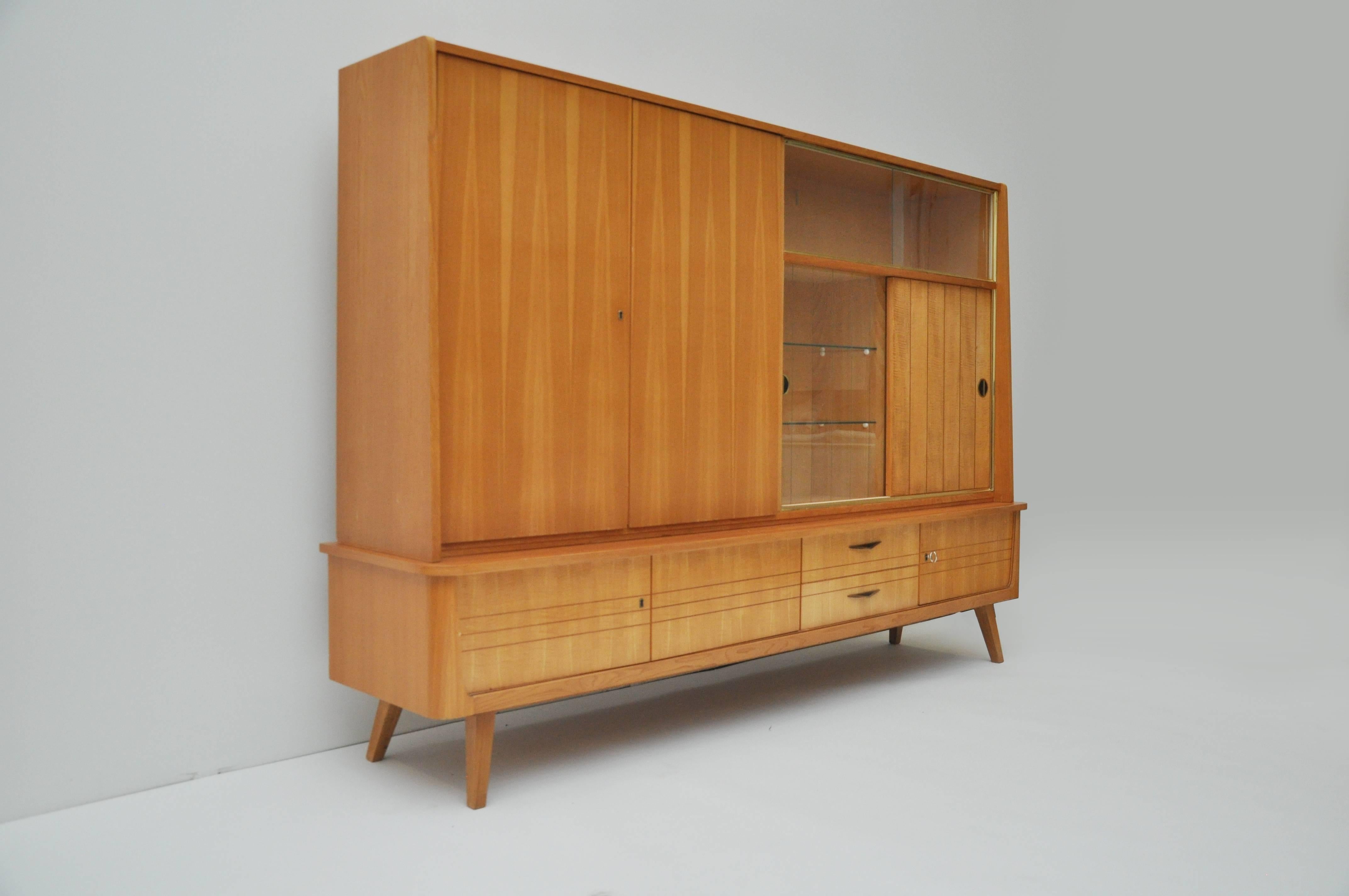 Mid-20th Century Midcentury Mobel Mann Wall Storage Unit or Bar