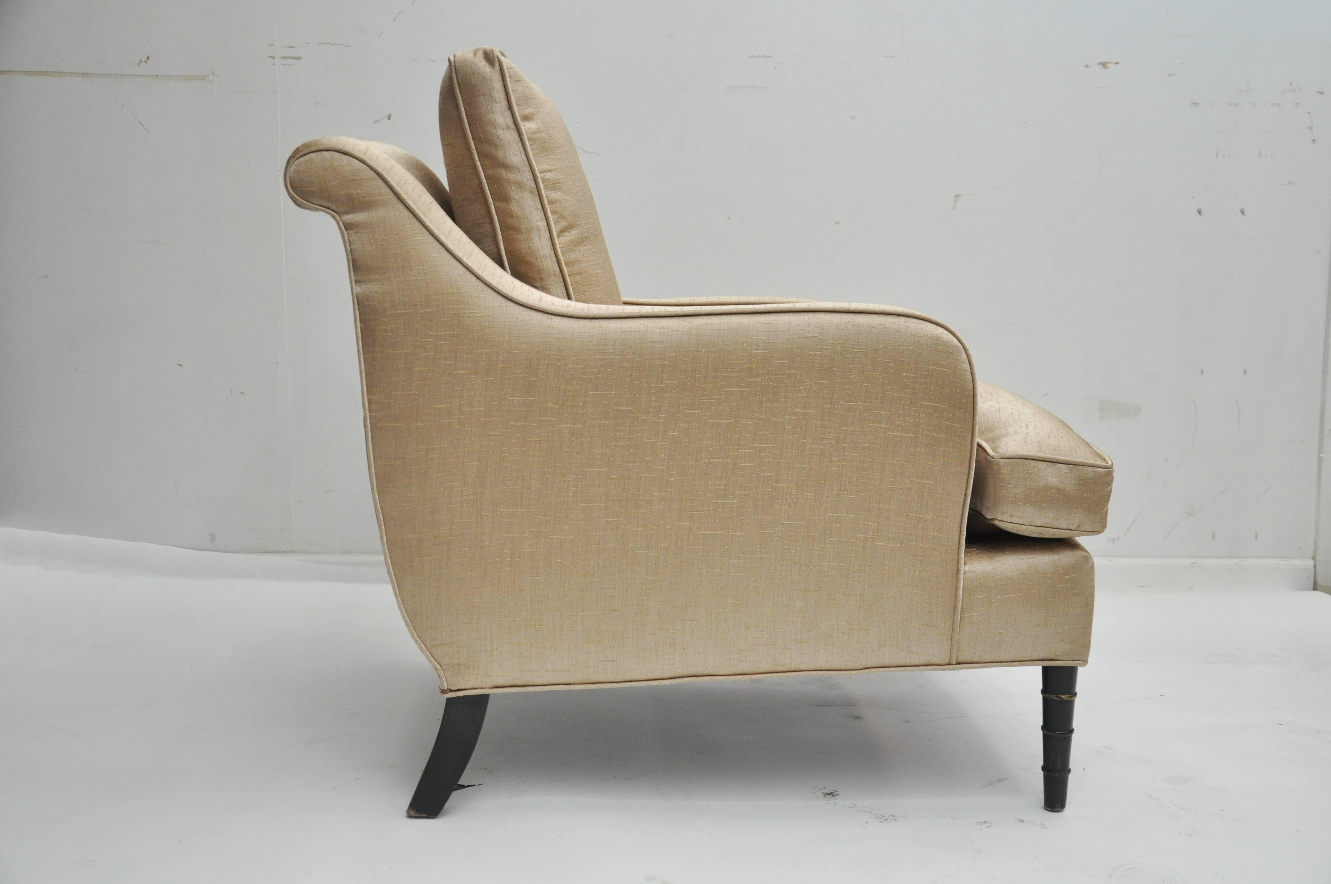 Upholstered Armchair, circa 1920s In Good Condition For Sale In Geneva, IL