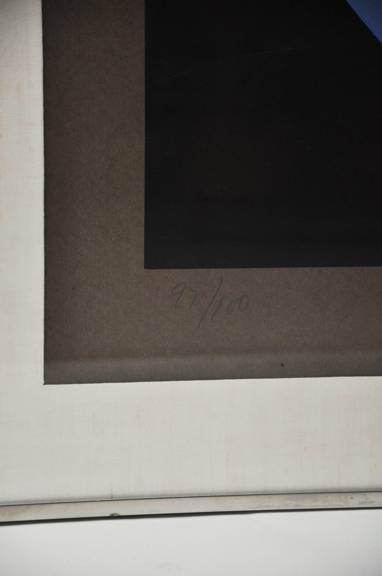 Jack Youngerman oversized screenprint For Sale at 1stdibs