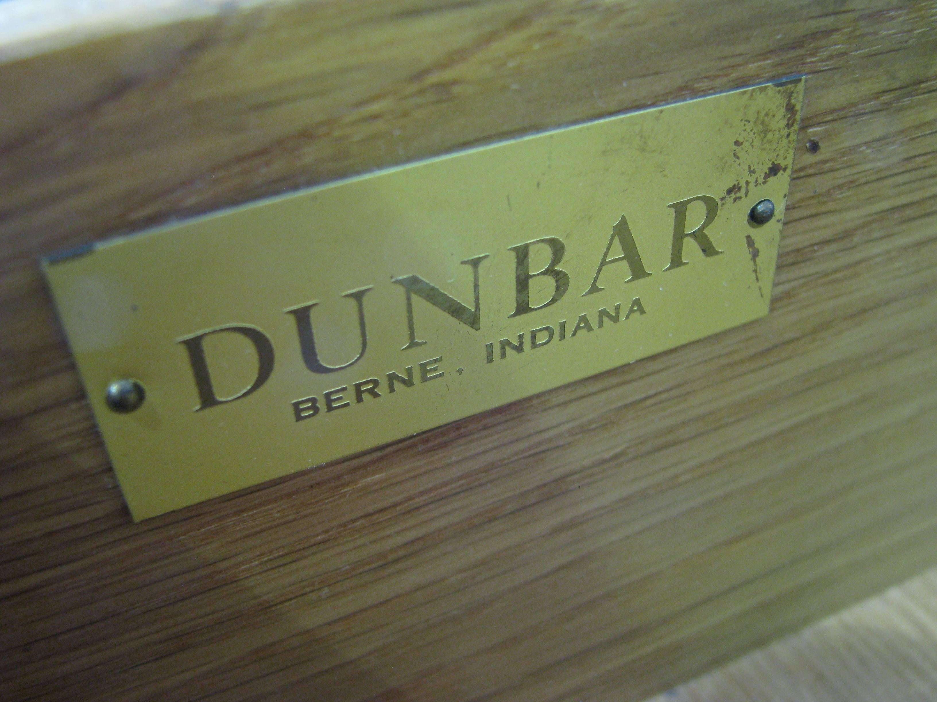 Stone Ed Wormley for Dunbar Buffet with Italian Travertine Top For Sale