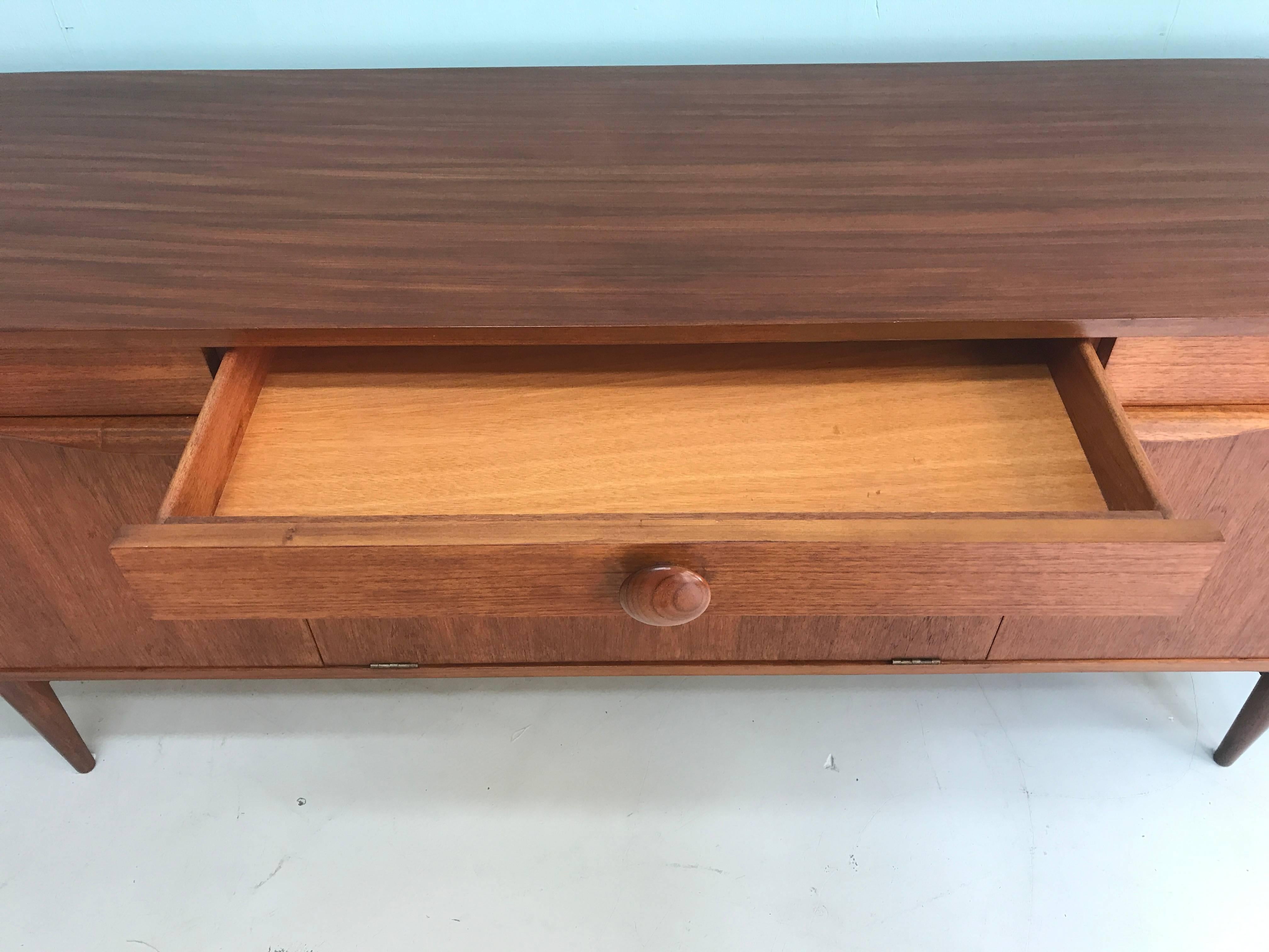 Mid-20th Century Teak Mid-Century Sideboard For Sale