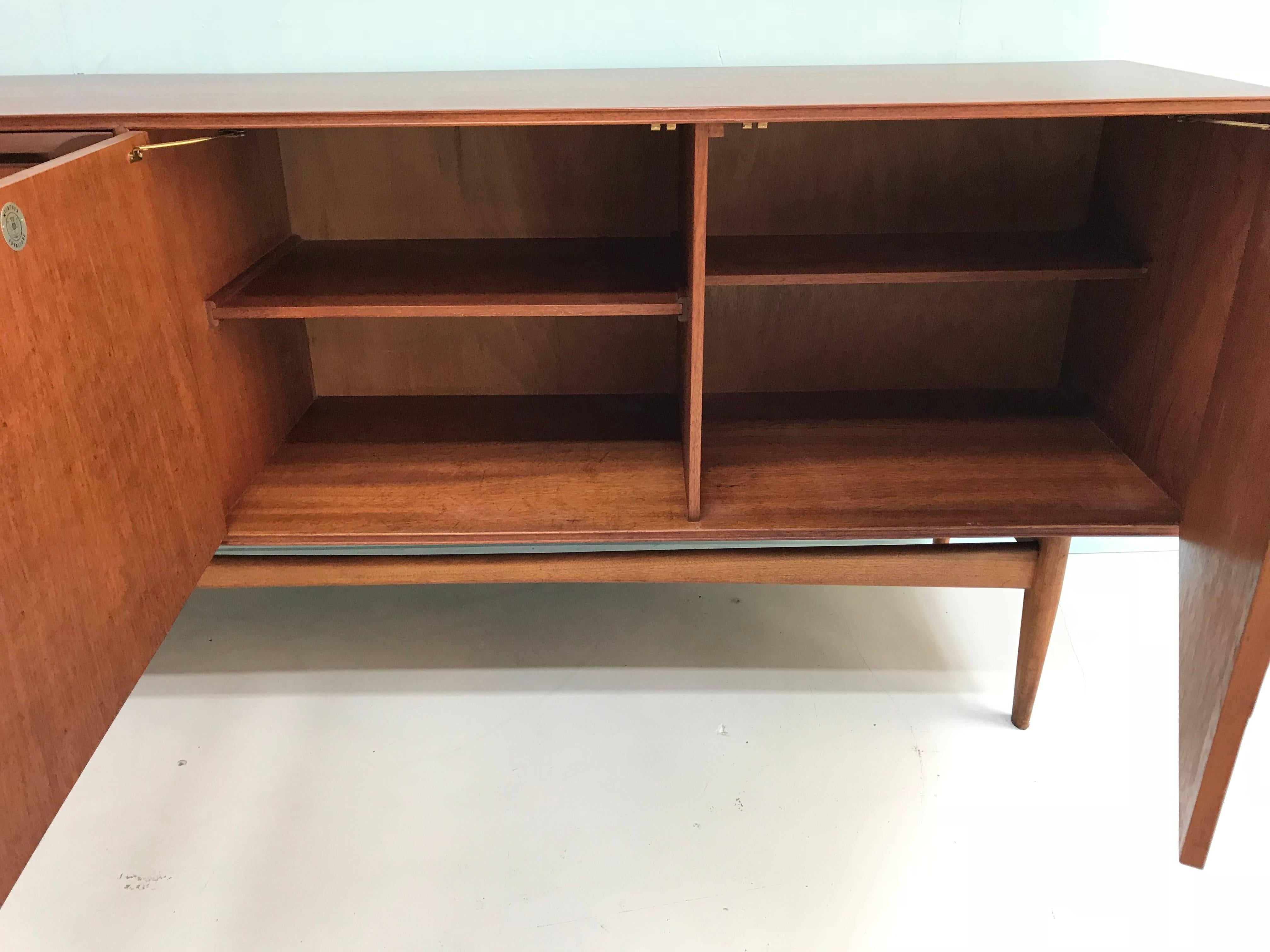 Scottish Midcentury Teak Sideboard by McIntosh