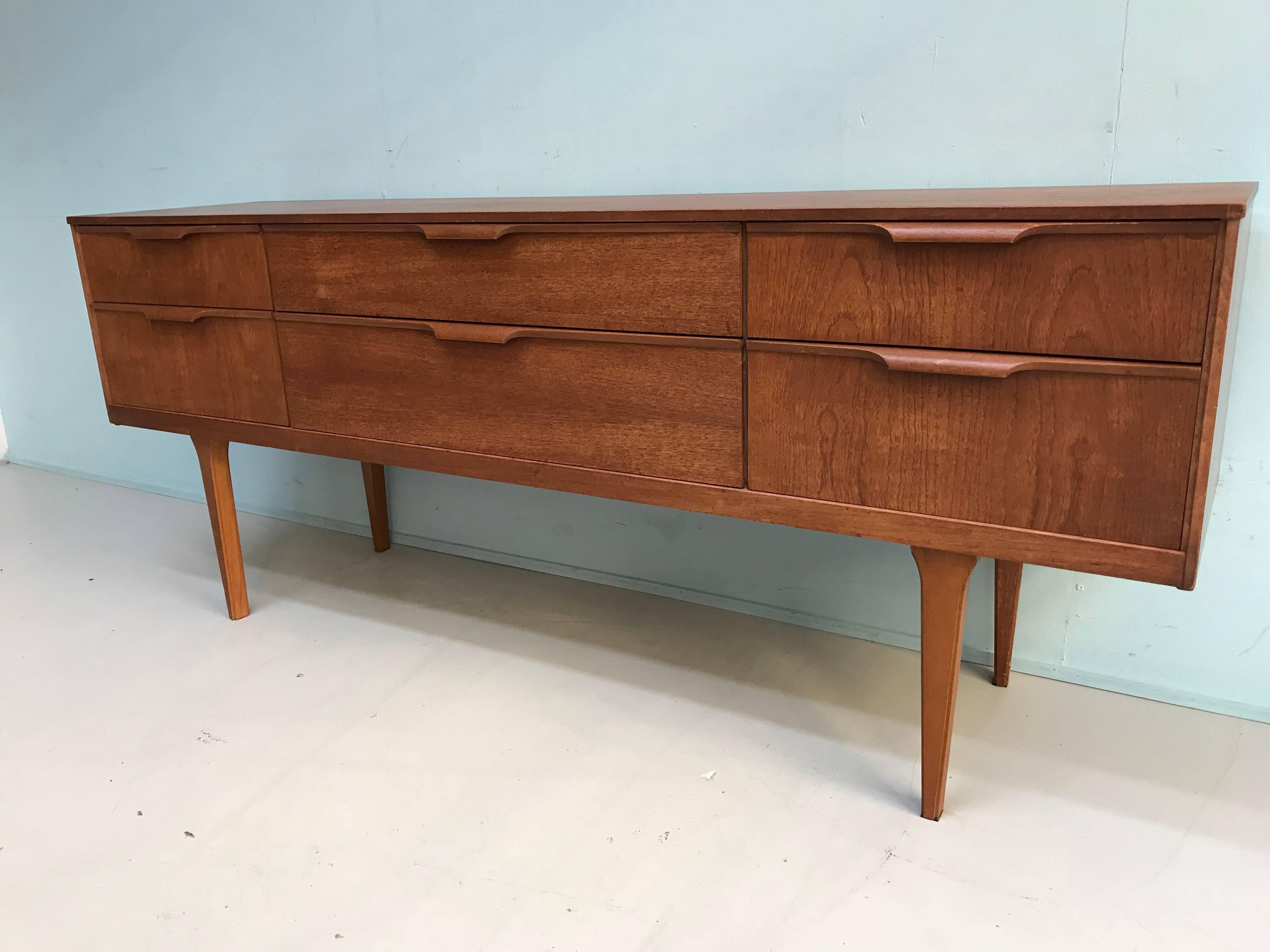 Mid-20th Century Mid-Century Modern Teak Sideboard