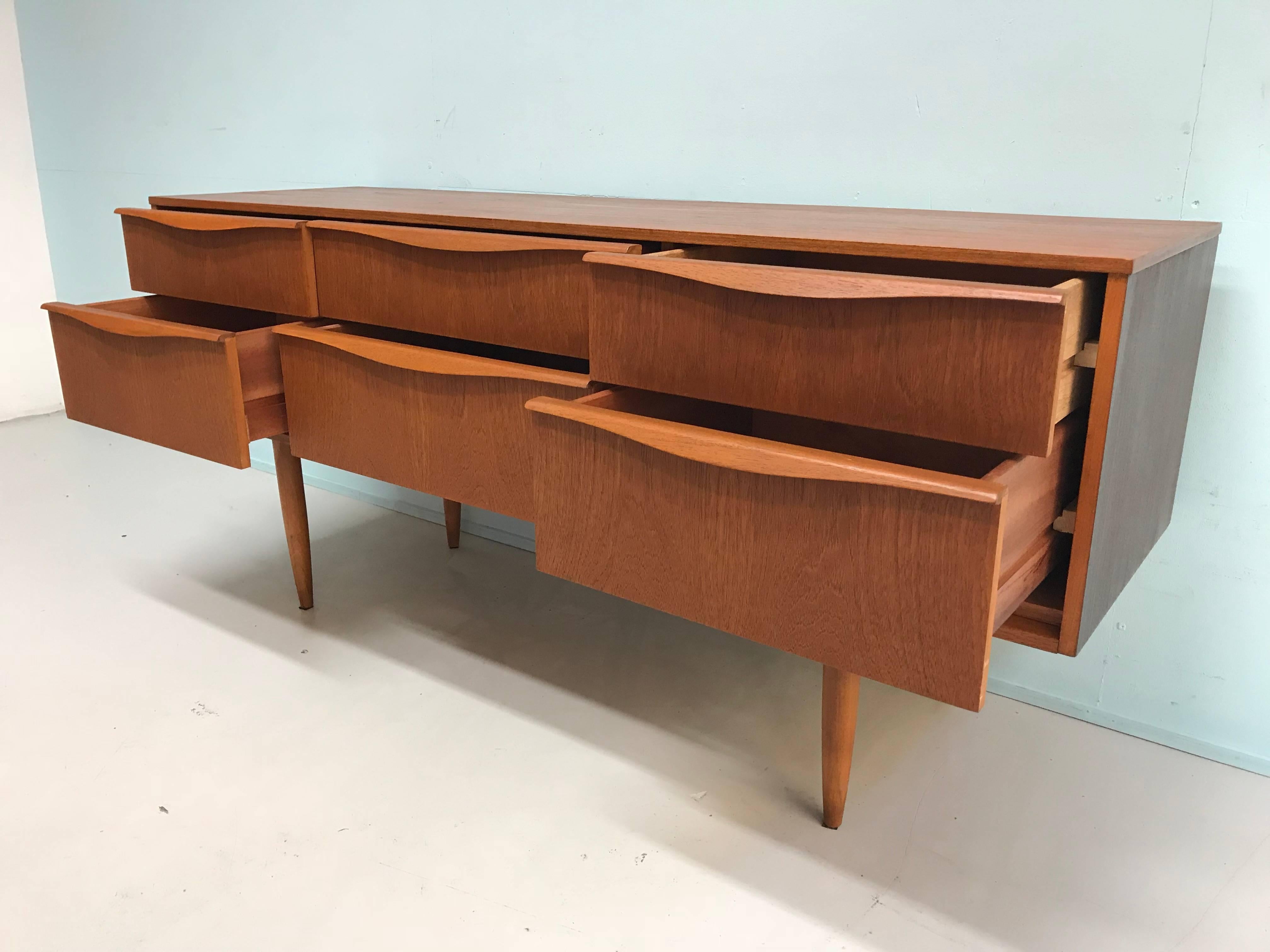 Mid-20th Century Midcentury Teak Sideboards by Frank Guille