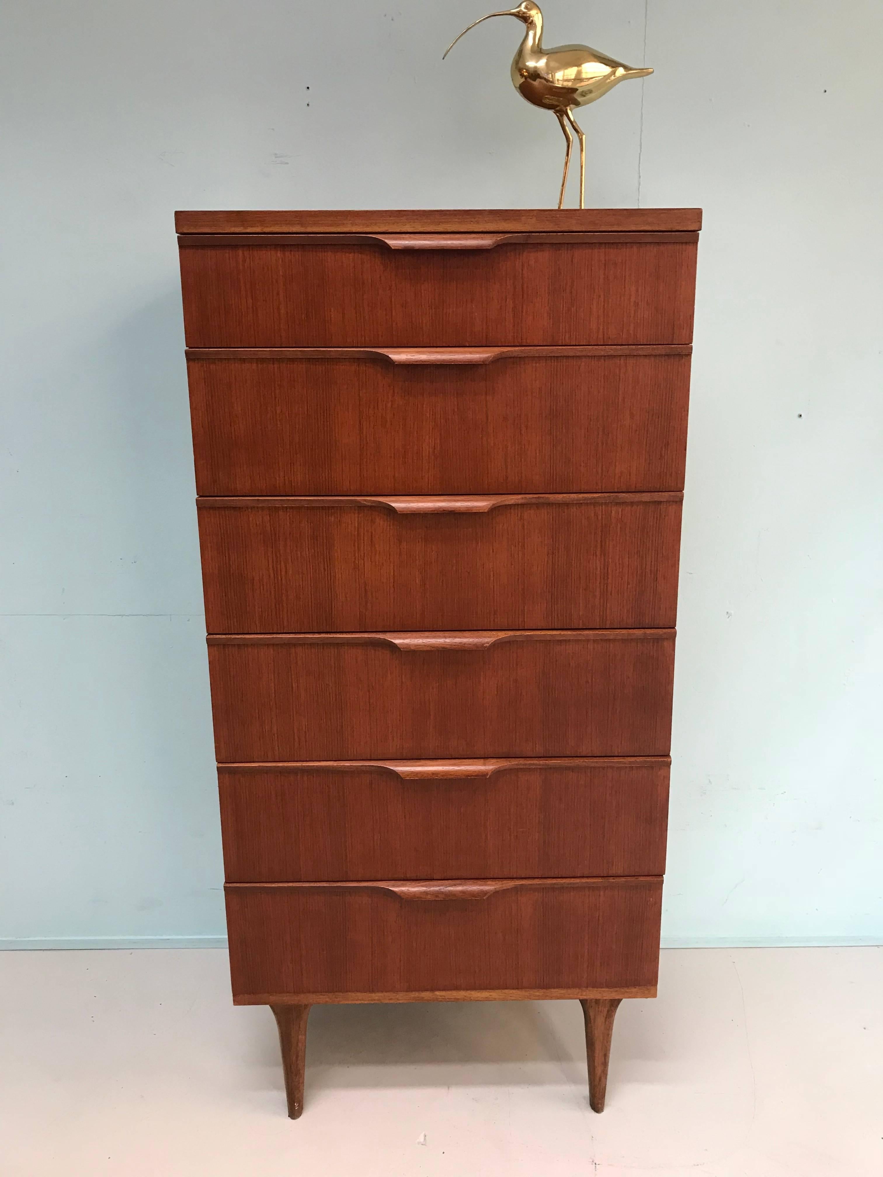 Midcentury Teak Commode by Frank Guille 3