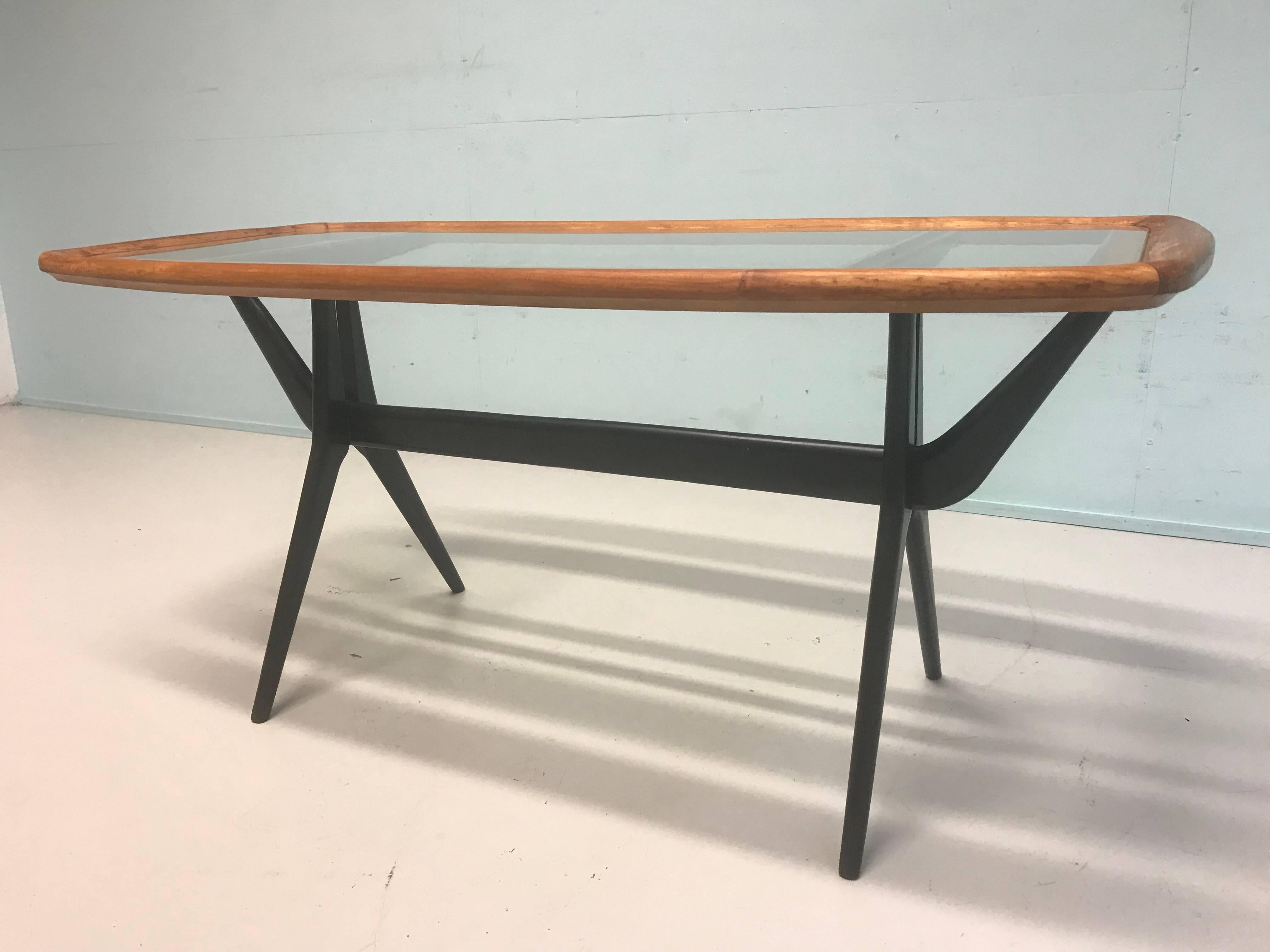 Mid-Century Modern Midcentury Cesare Lacca for Cassina Coffee Table For Sale