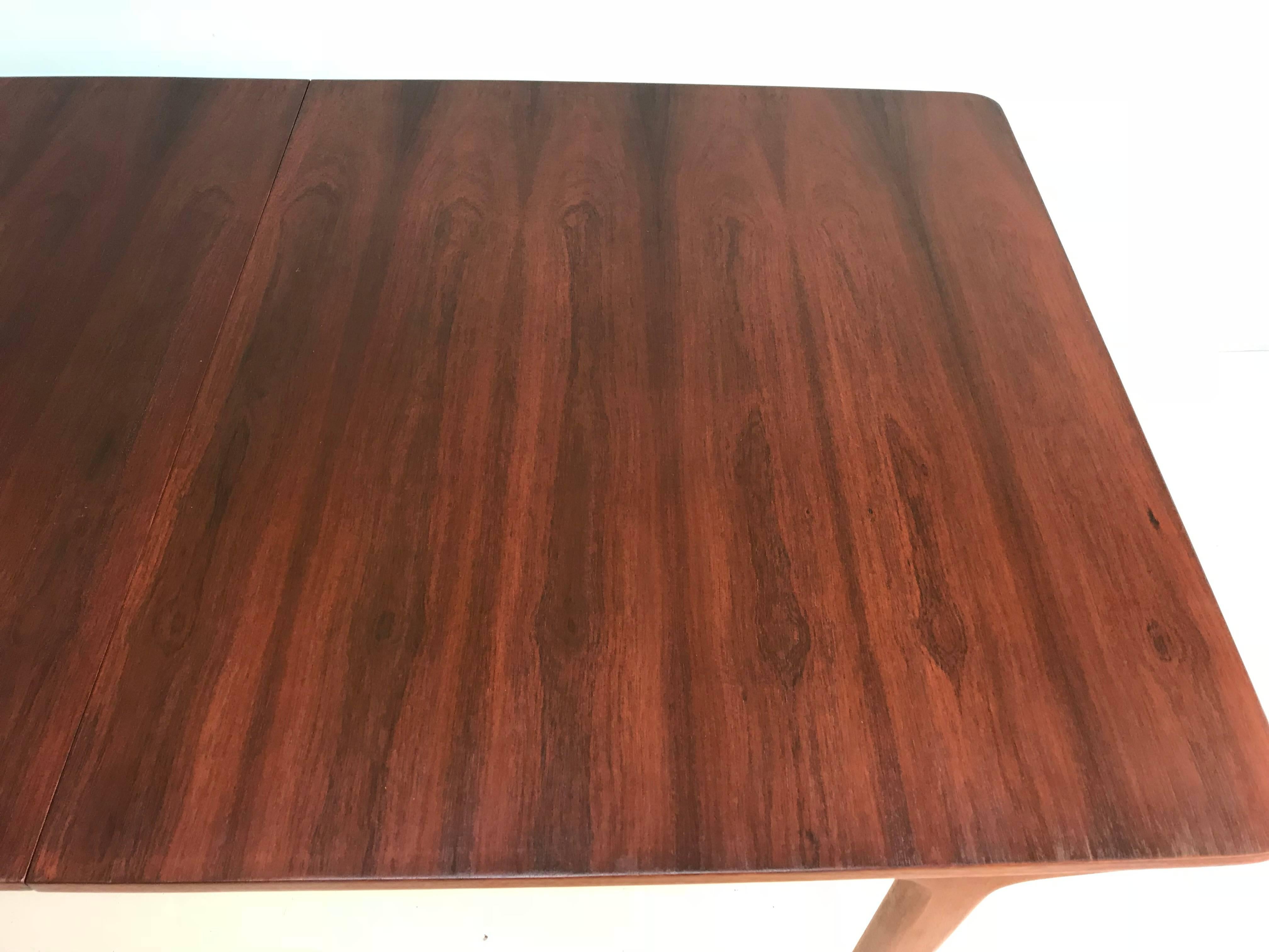 Mid-Century Modern Midcentury Rosewood McIntosh Dining Table For Sale