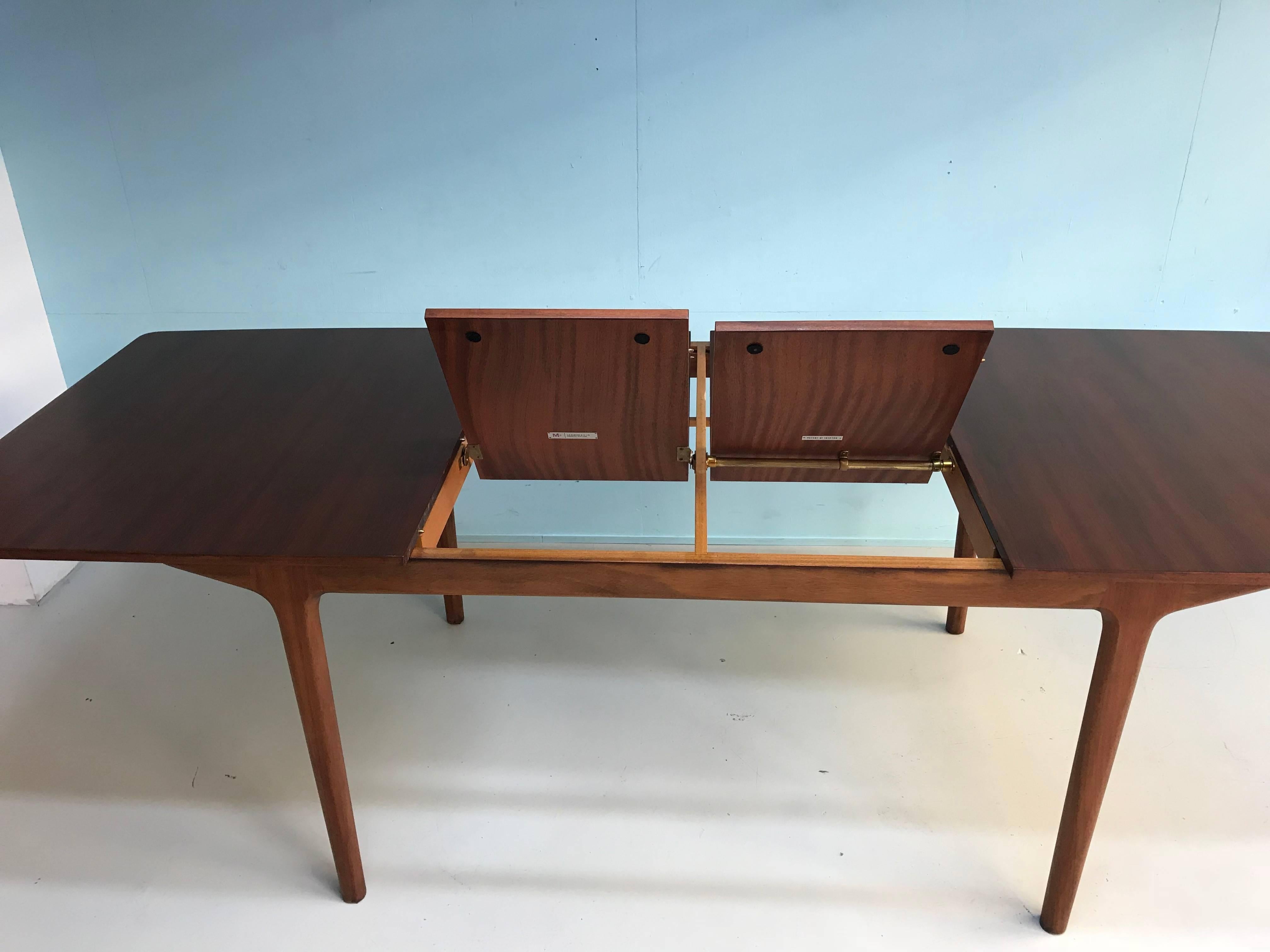 Mid-20th Century Midcentury Rosewood McIntosh Dining Table For Sale