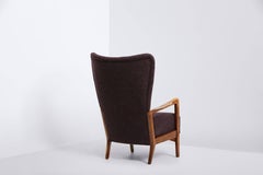 Wingback Chair Designed by Søren Hansen Produced by Fritz Hansen, 1940s