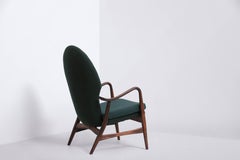 Danish Easy Chair Designed by Alfred Christensen, 1940s