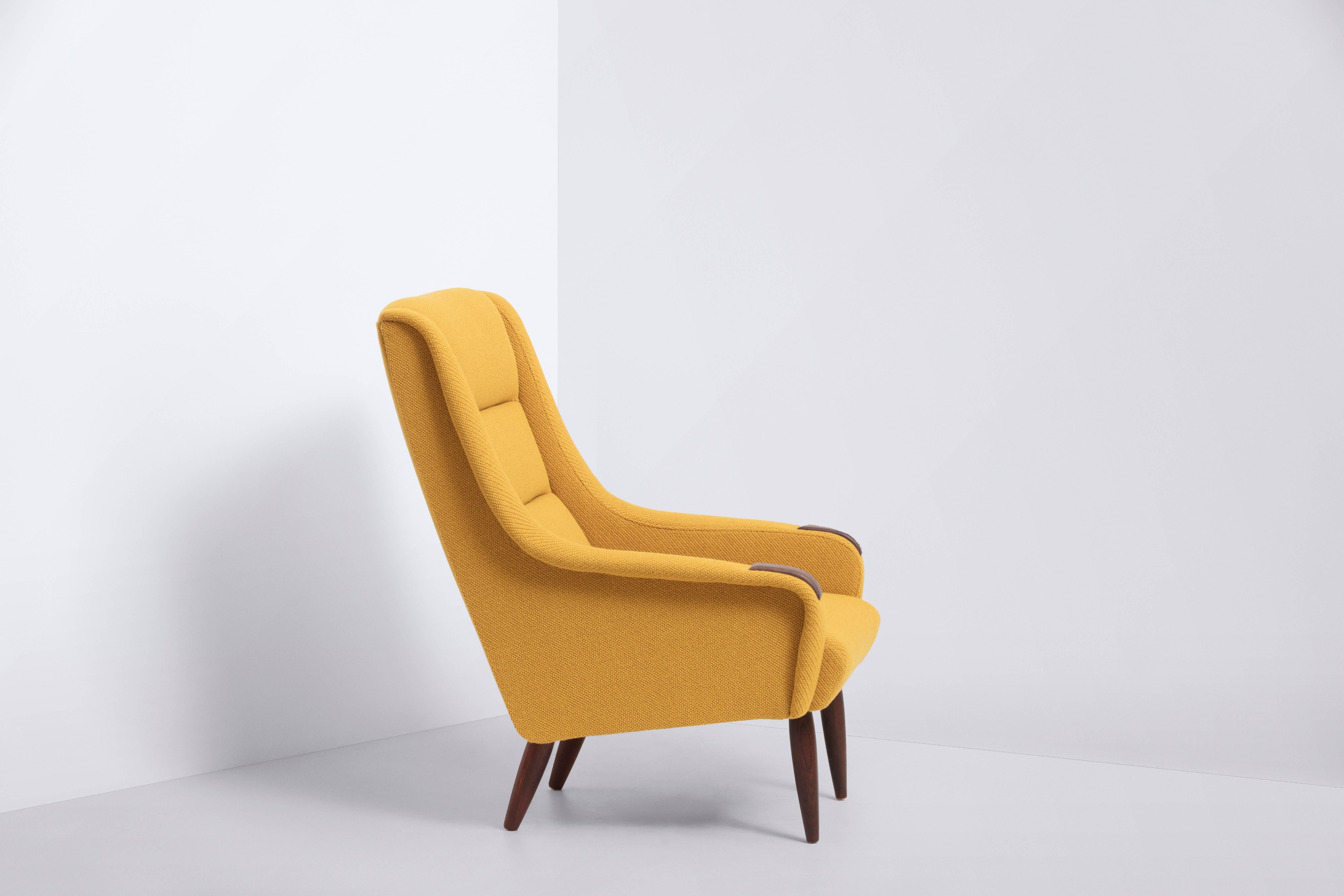 Mid-Century Modern Danish Produced Lounge Chair, 1950s For Sale