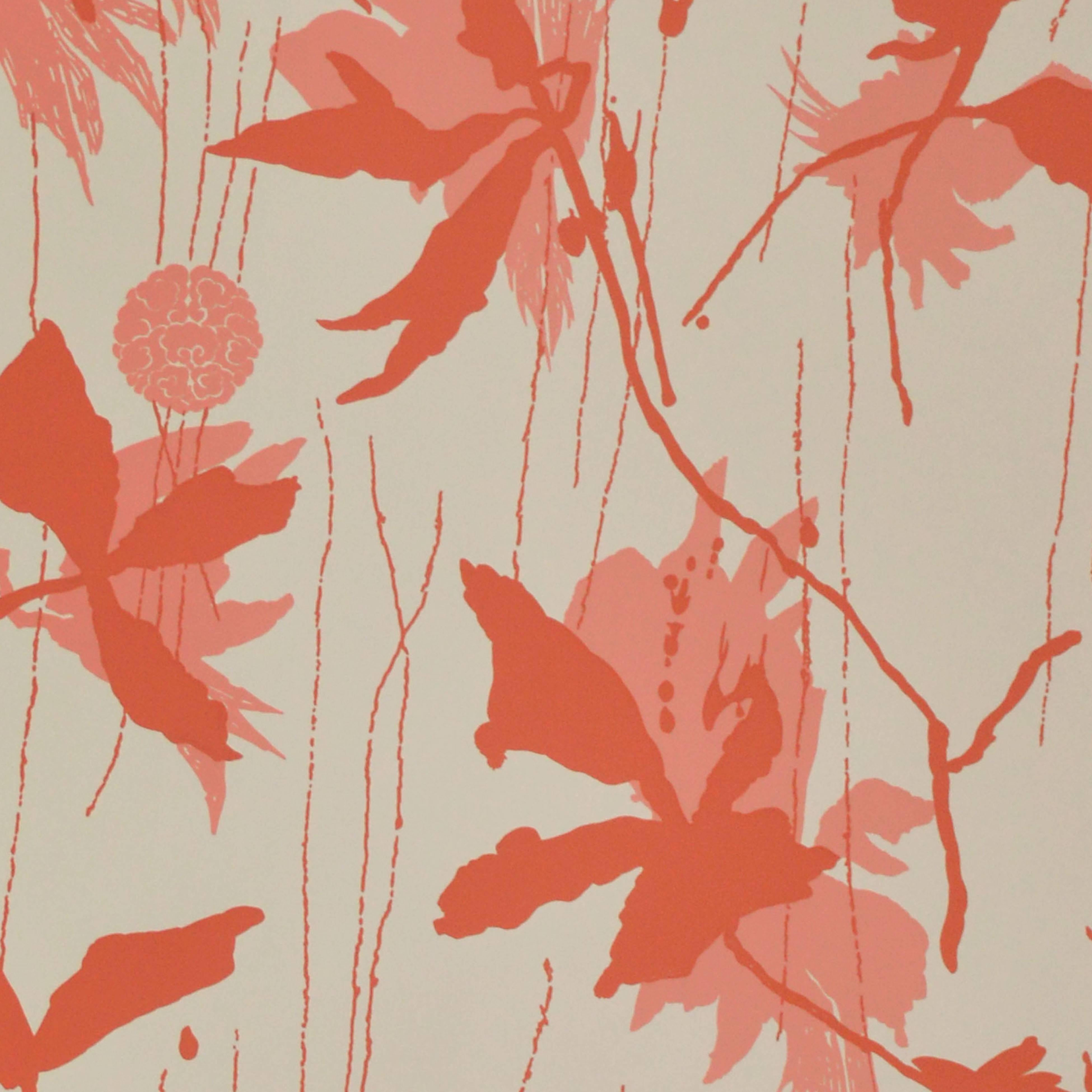 A one-of-a-kind, limited availability wall covering or wallpaper handprinted on handmade Japanese rice paper with the finest inks and richest pigments. Every Porter Teleo product is hand-painted by artists, making every wall covering or wallpaper a