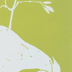 Porter Teleo Climbing Vine Green and Blue Contemporary Wallpaper Two Roll Set