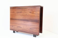 Bendt Winge Drop-Leaf Rosewood Table, circa 1960