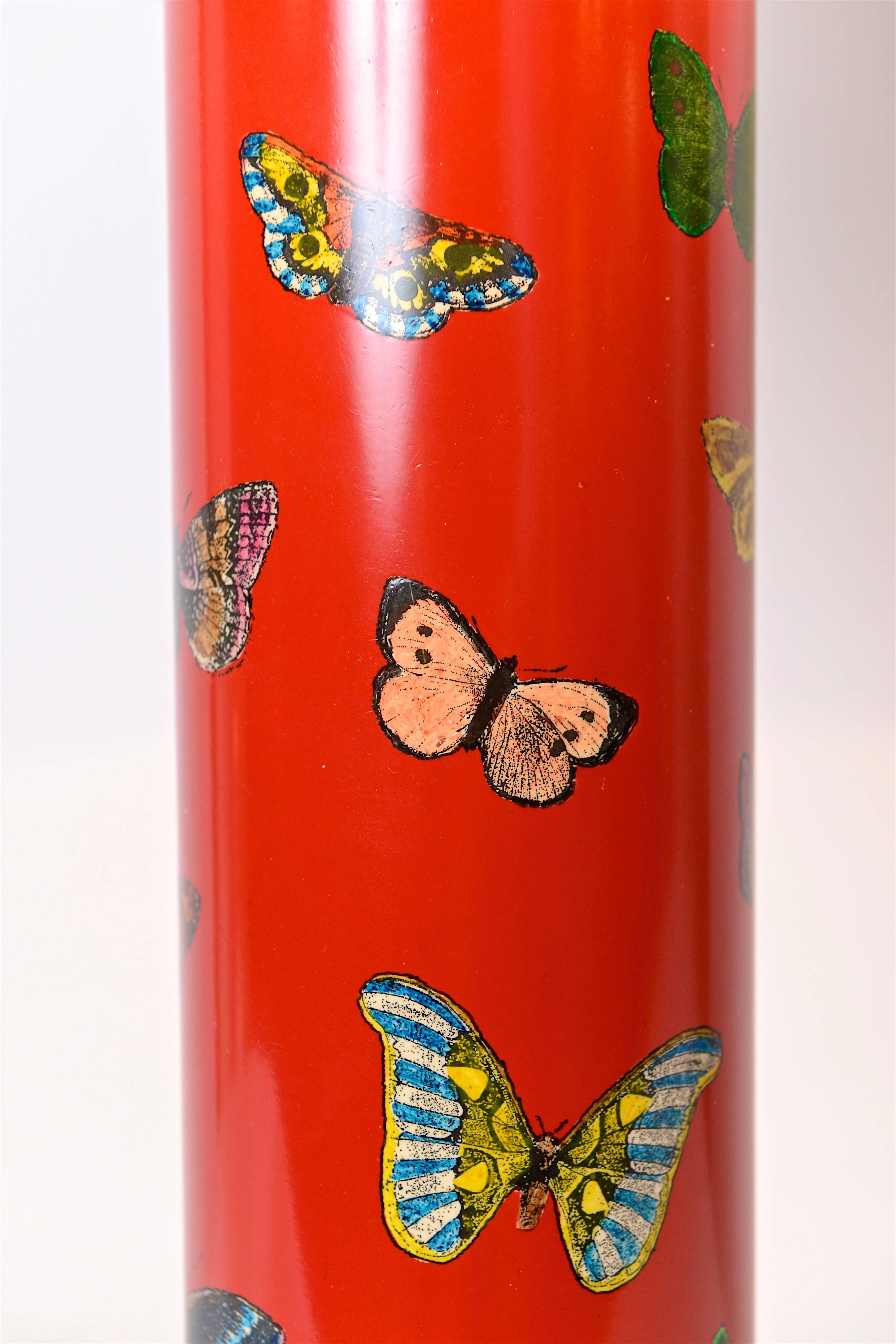 Mid-Century Modern Piero Fornasetti ‘Farfalle’ Table Lamp