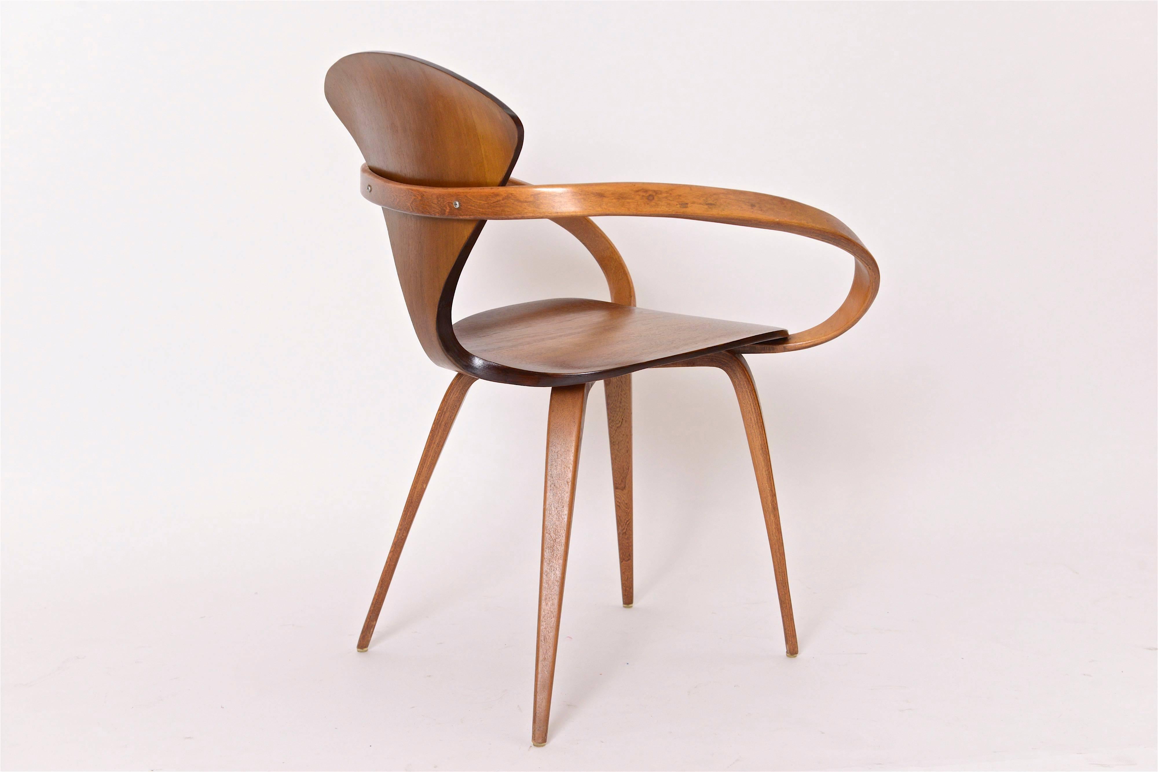 Norman Cherner Armchair by Plycraft In Excellent Condition In London, GB