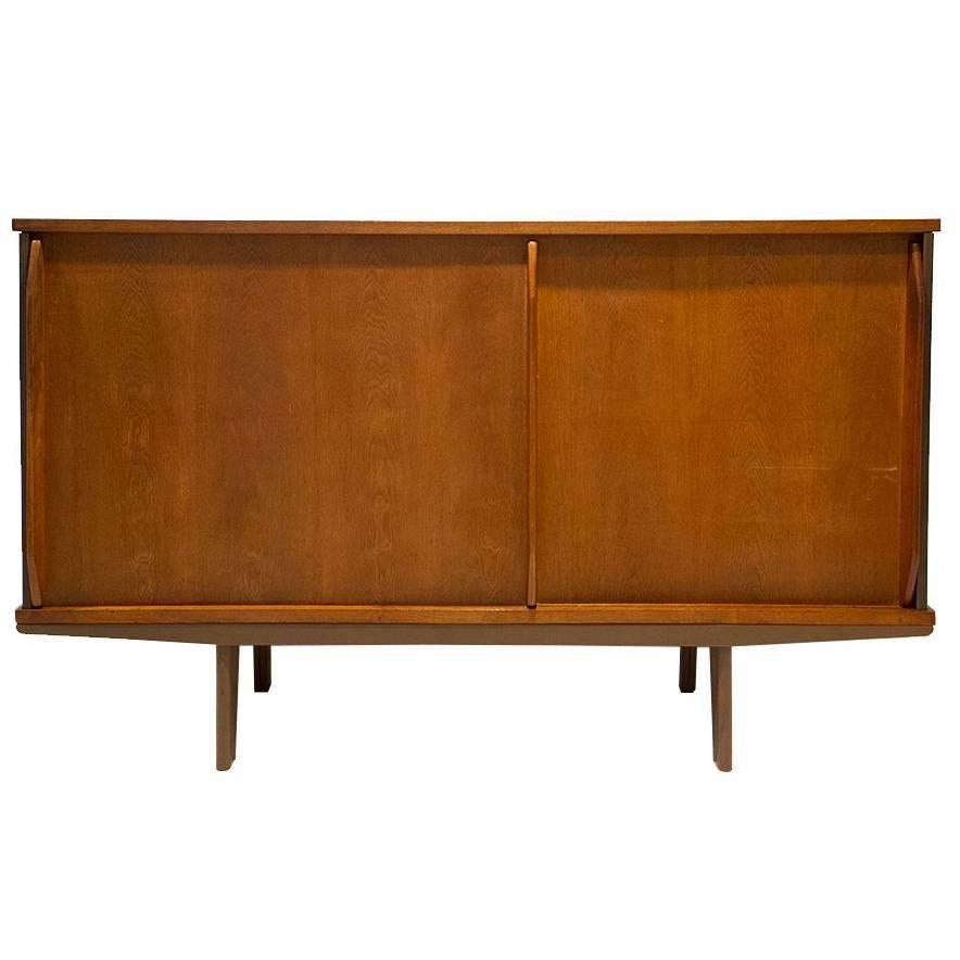 'Bahut' Cabinet Designed by Jean Prouve, circa 1950, France For Sale