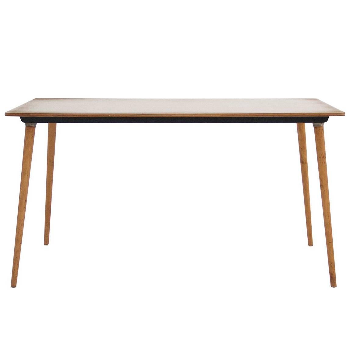 Rare Table Designed by Charles and Ray Eames, Birchwood, 1940s, United States For Sale