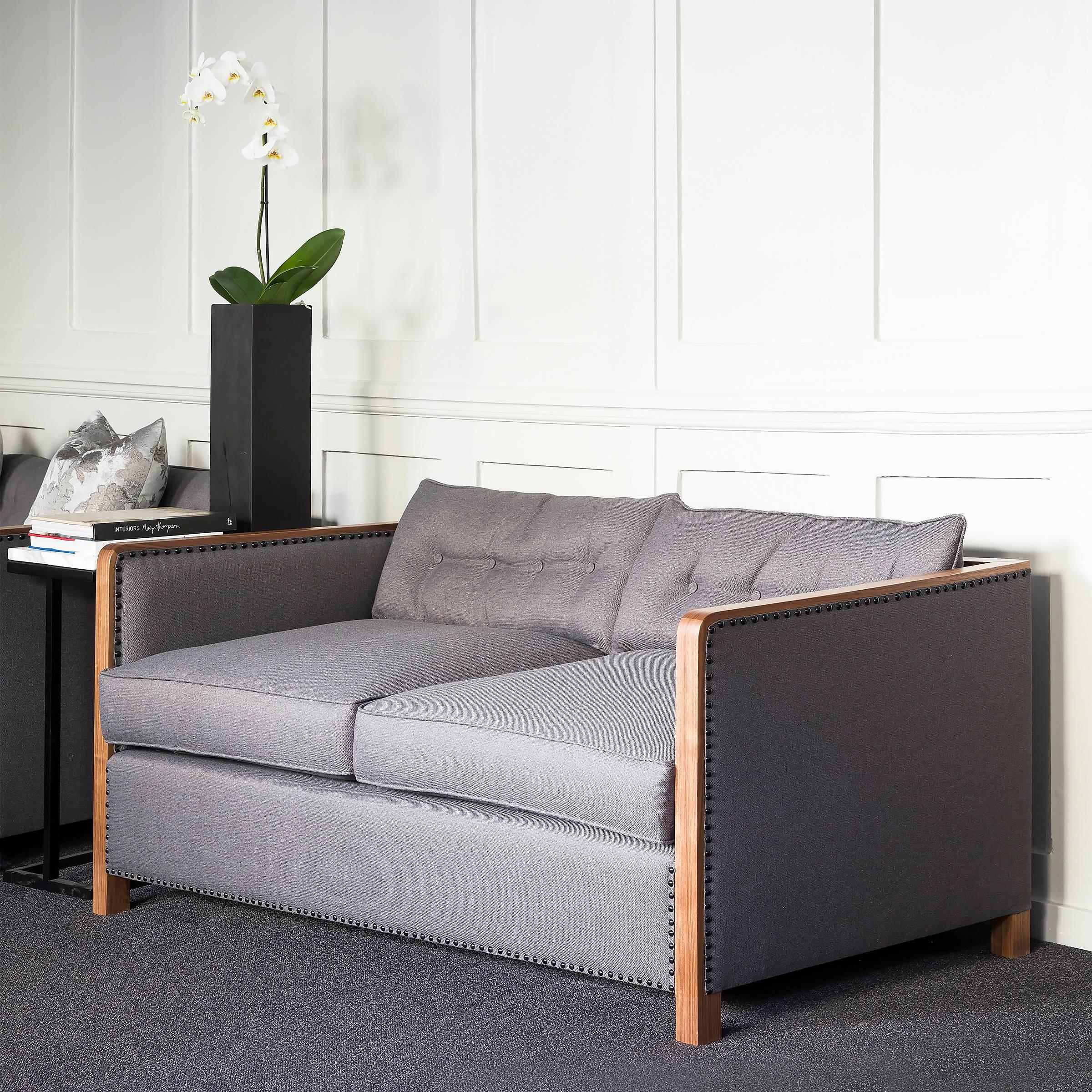 Utterly lounge worthy, the Bacco sofa design is a contemporary remodel of the iconic boxy chair.

Pushing the boundaries in design and playing around with different textures and finishes, the deconstructed Boxy Bacco sofa blends combines a chic mix