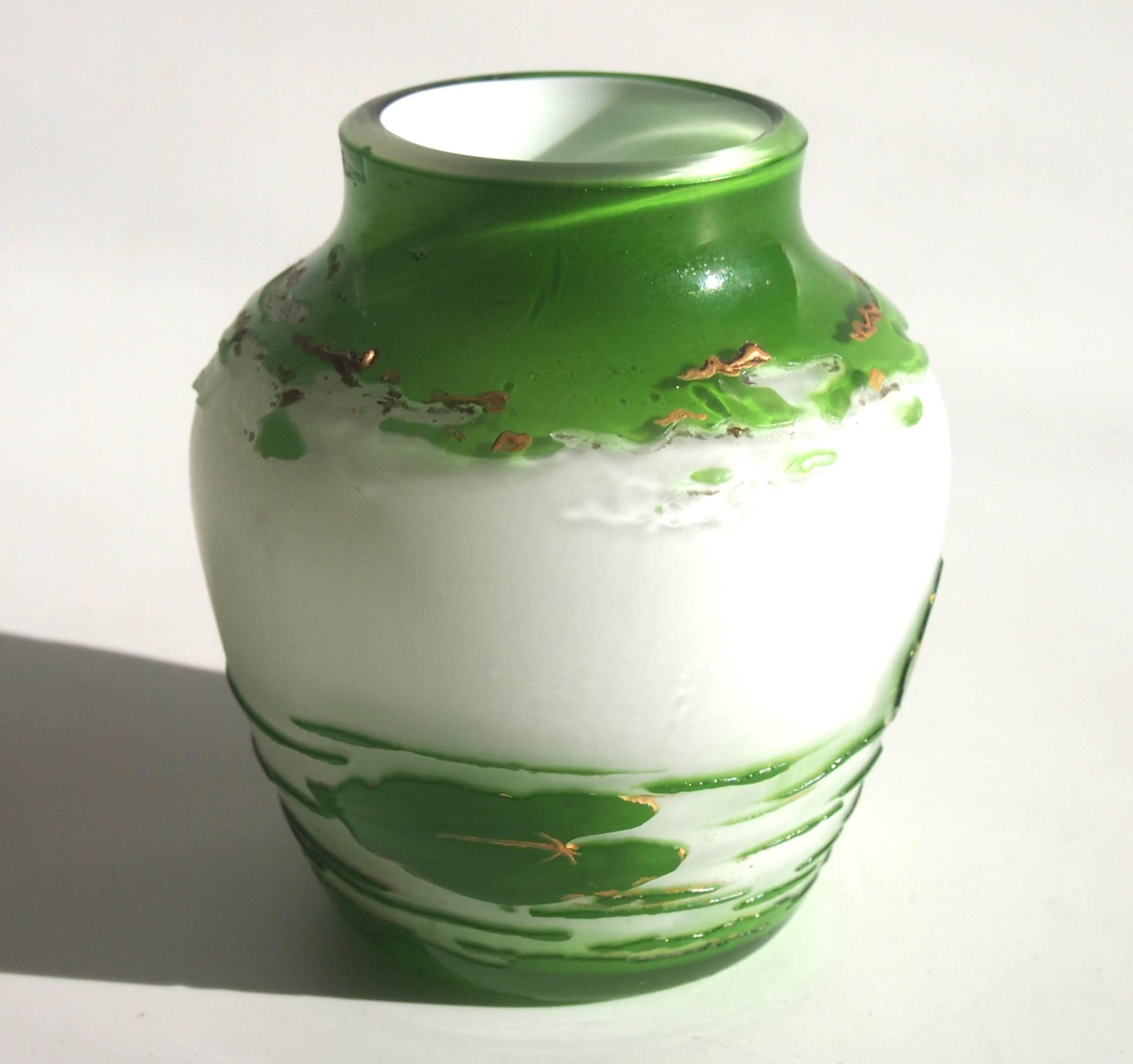 harrach glass vase