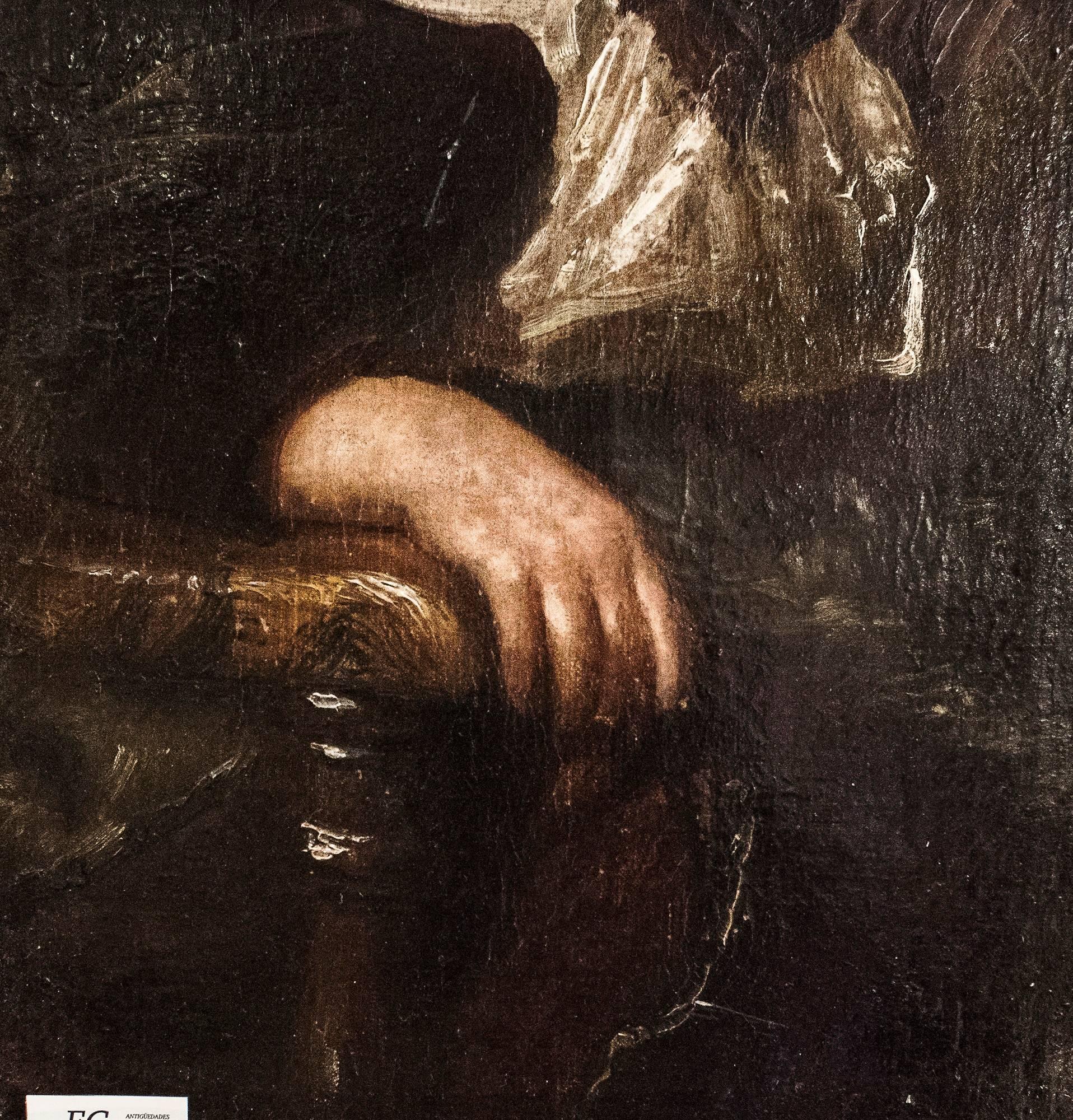 Dutch School 18th Century Oil on Canvas 