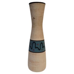 Deutschland Blaue Vase 525, Scheurich Ceramic 60's