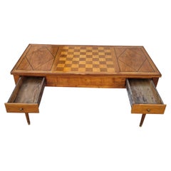 Louis XVI Tric Trac table, French games table, Backgammon