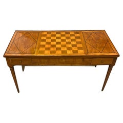 Louis XVI Tric Trac table, French games table, Backgammon