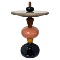 Table d'appoint « Shuffle MH1 » de Mia Hamborg pour &Tradition, bois laqué, Danemark