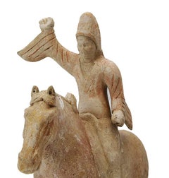 Tang Horse and Rider 'Musician' with Oxford TL Test