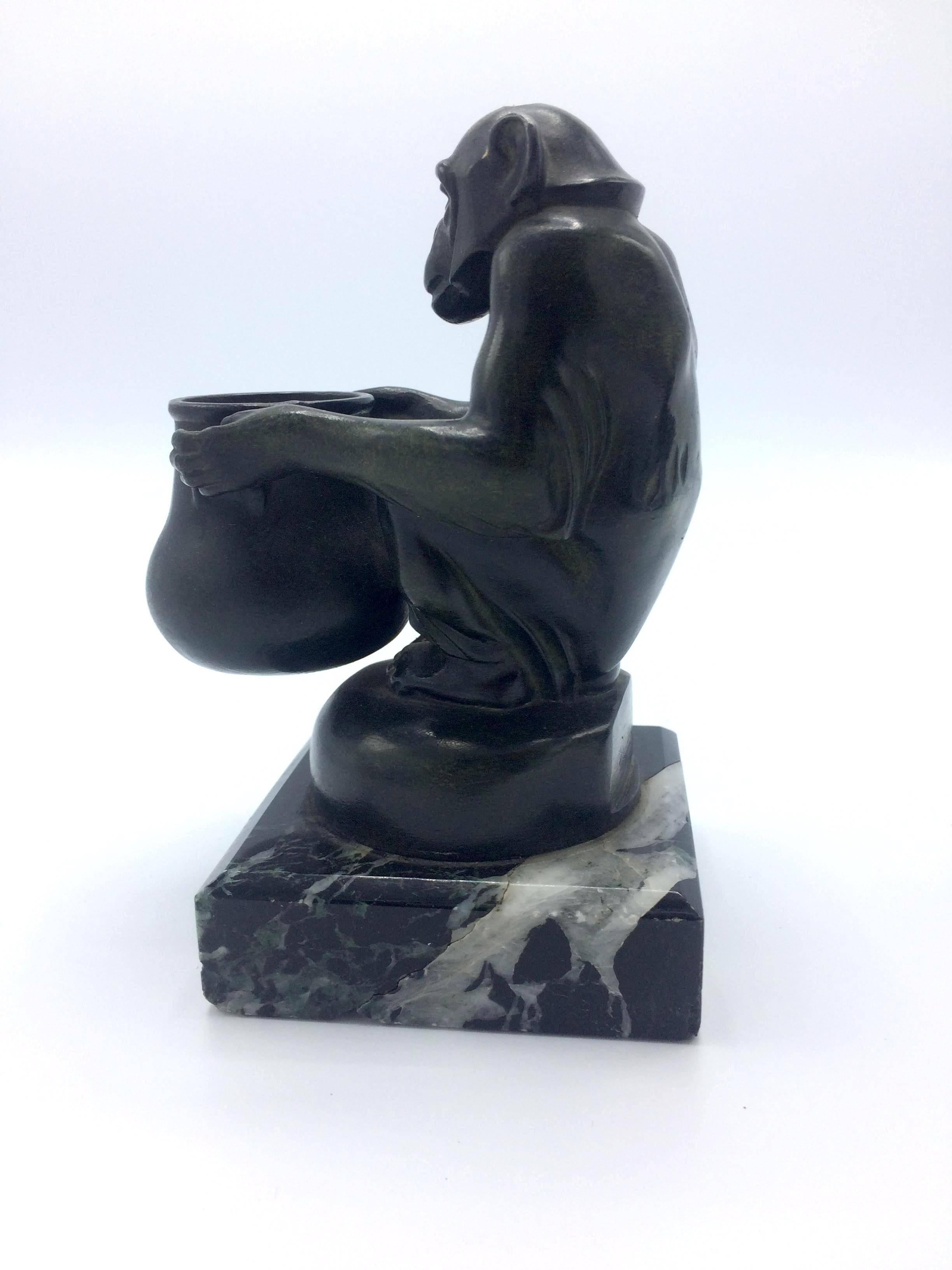 Bronze Inkwell 