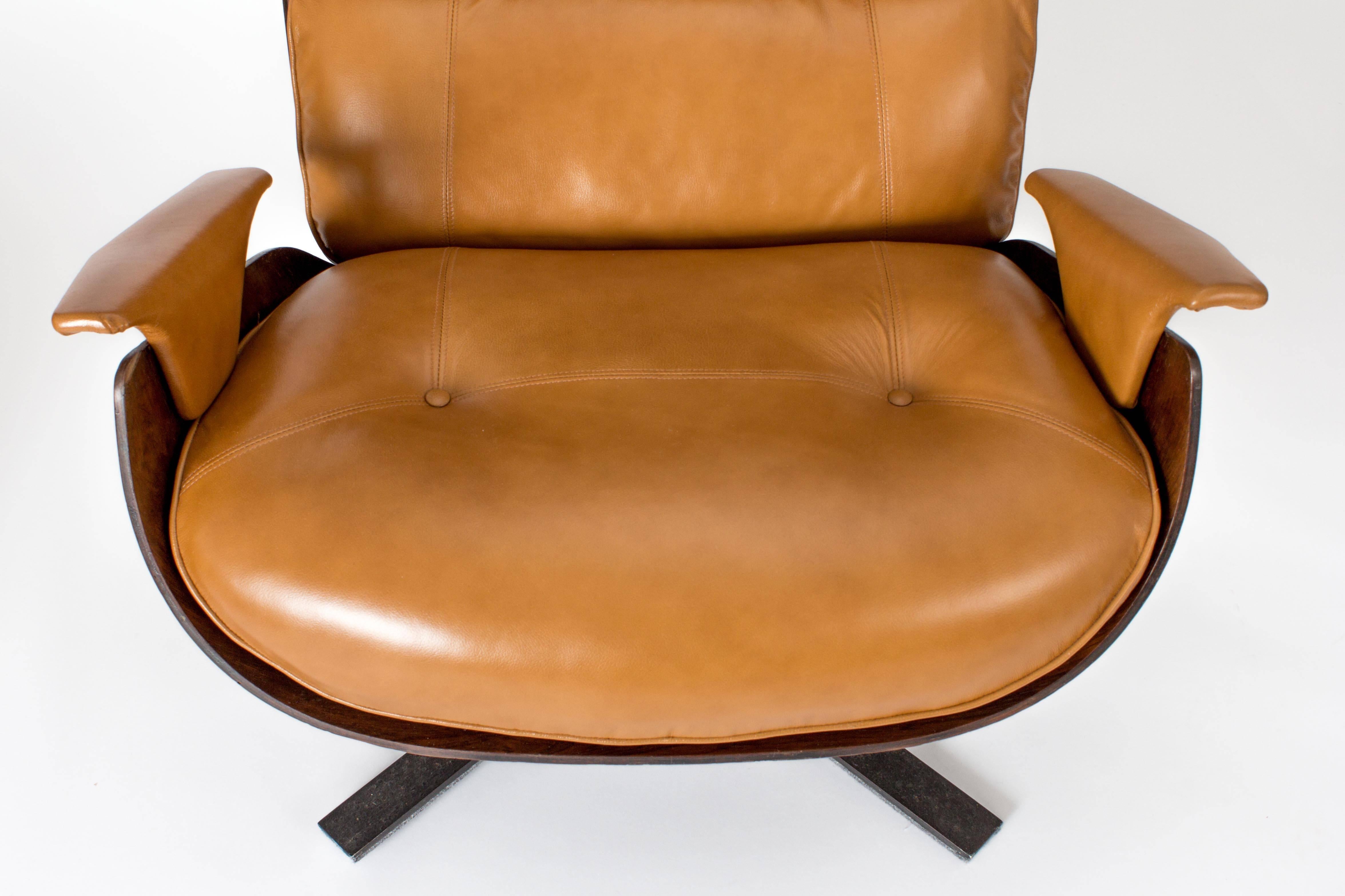 Jorge Zalszupin Paulistana Lounge Chair, Owned by Oscar Niemeyer, Brazil, 1960s 2