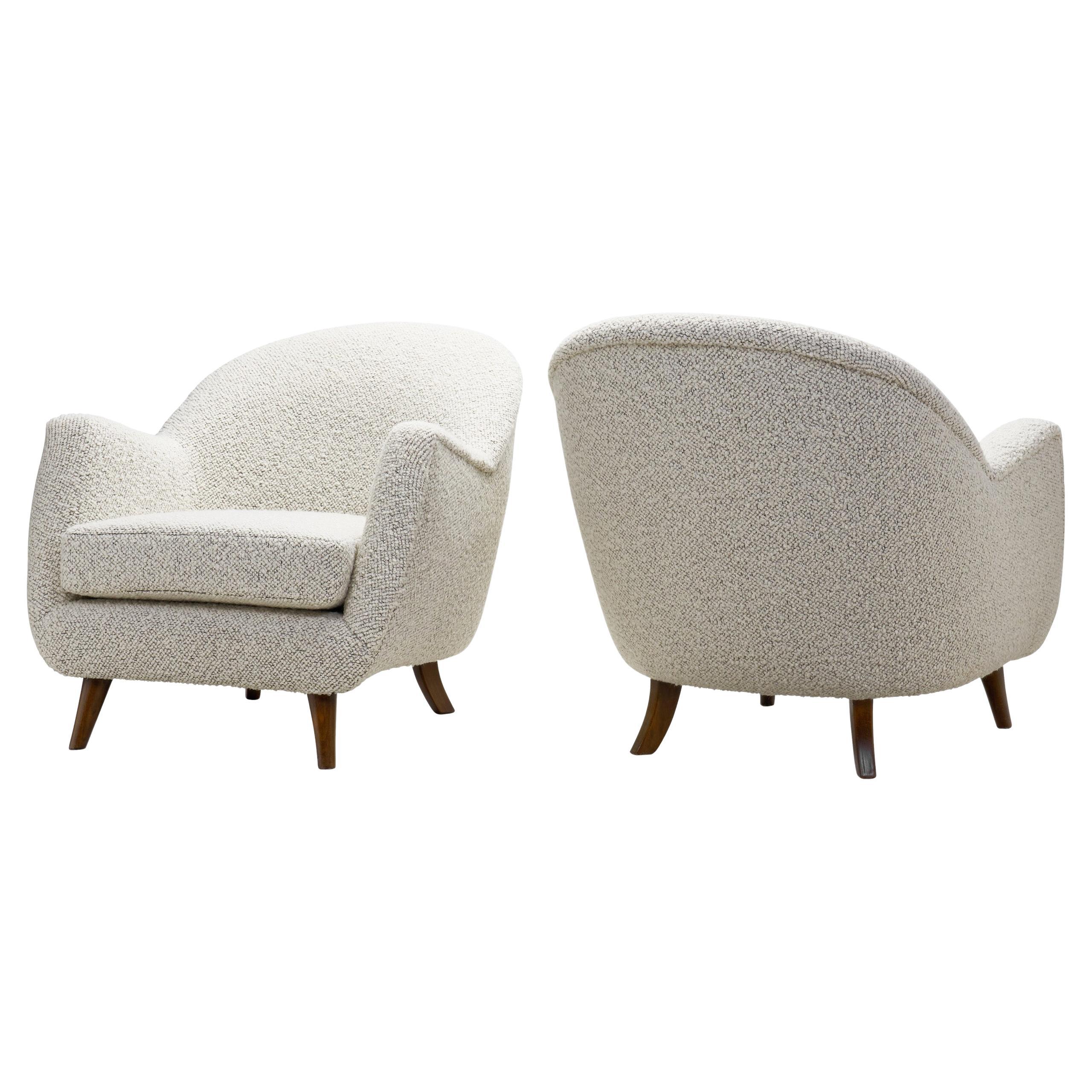 Mid-Century Modern Armchairs, Europe Late 20th Century For Sale