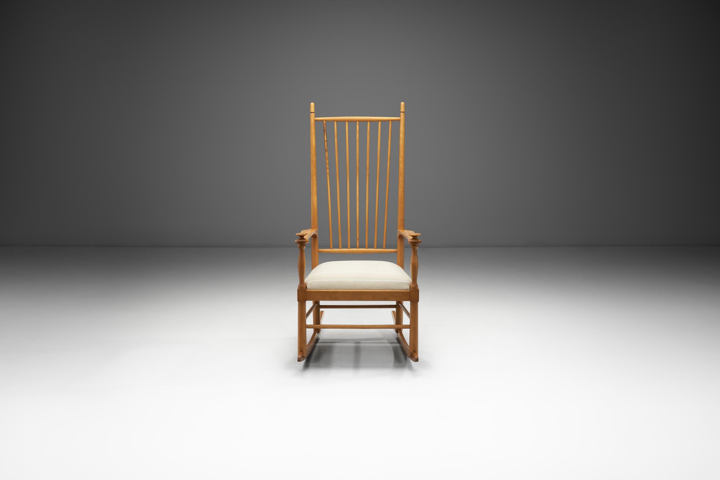 Scandinavo moderno Sedia a dondolo 