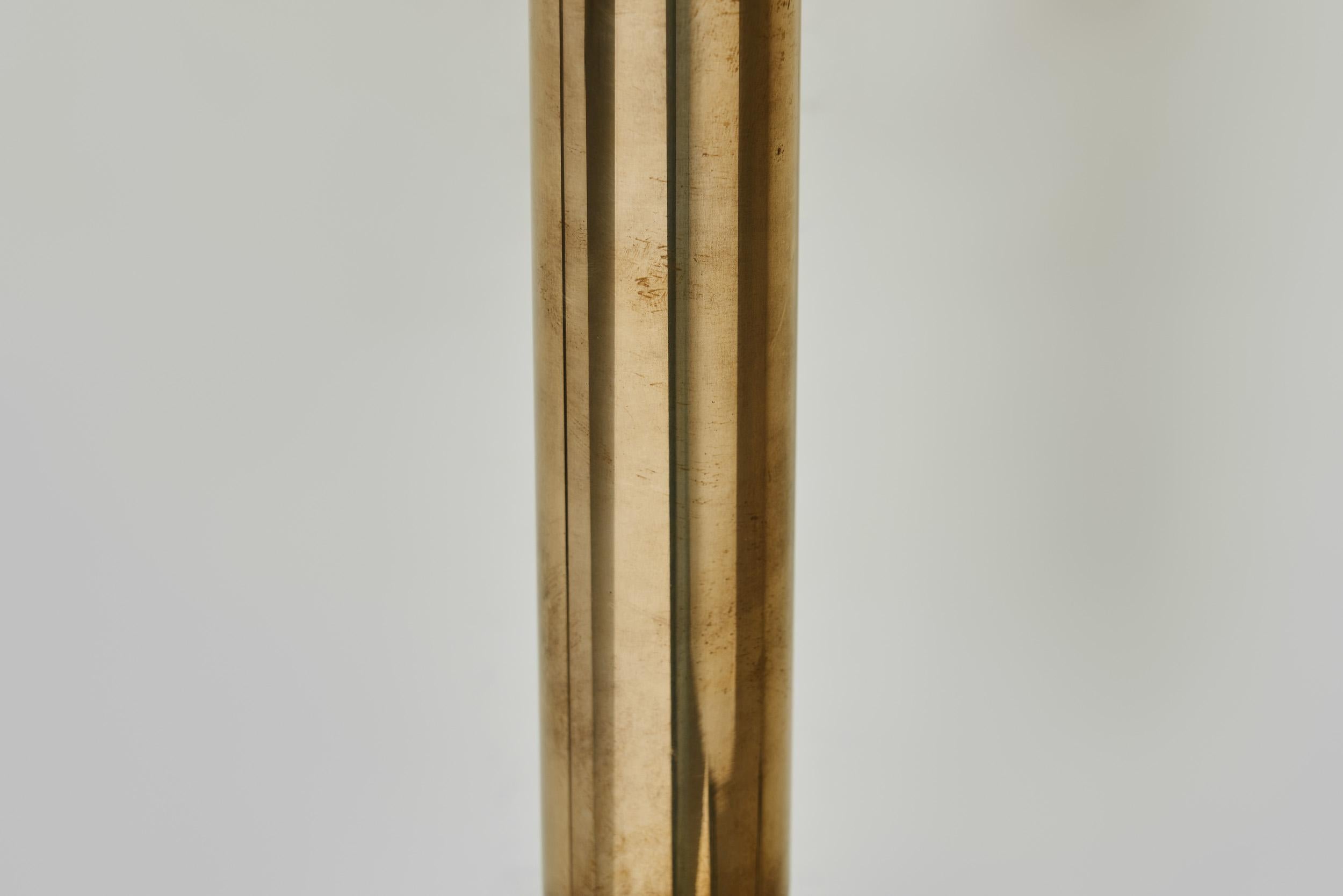 Hans-Agne Jakobsson Lámpara de pared de latón para AB Markaryd, Suecia ca 1960s en venta 9