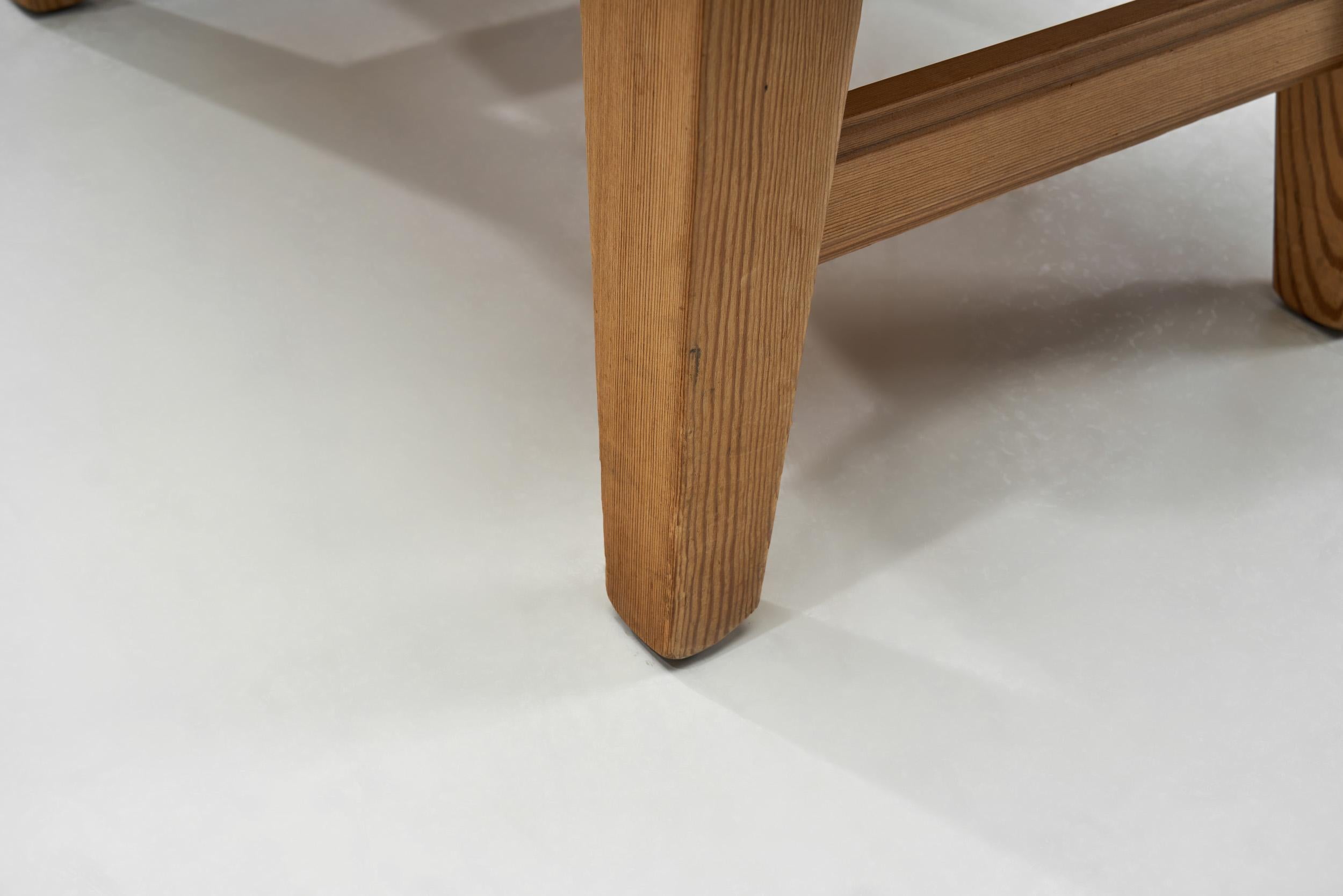 Pair of Stools by Krogenæs with Sheepskin Seats, Norway 20th Century For Sale 10