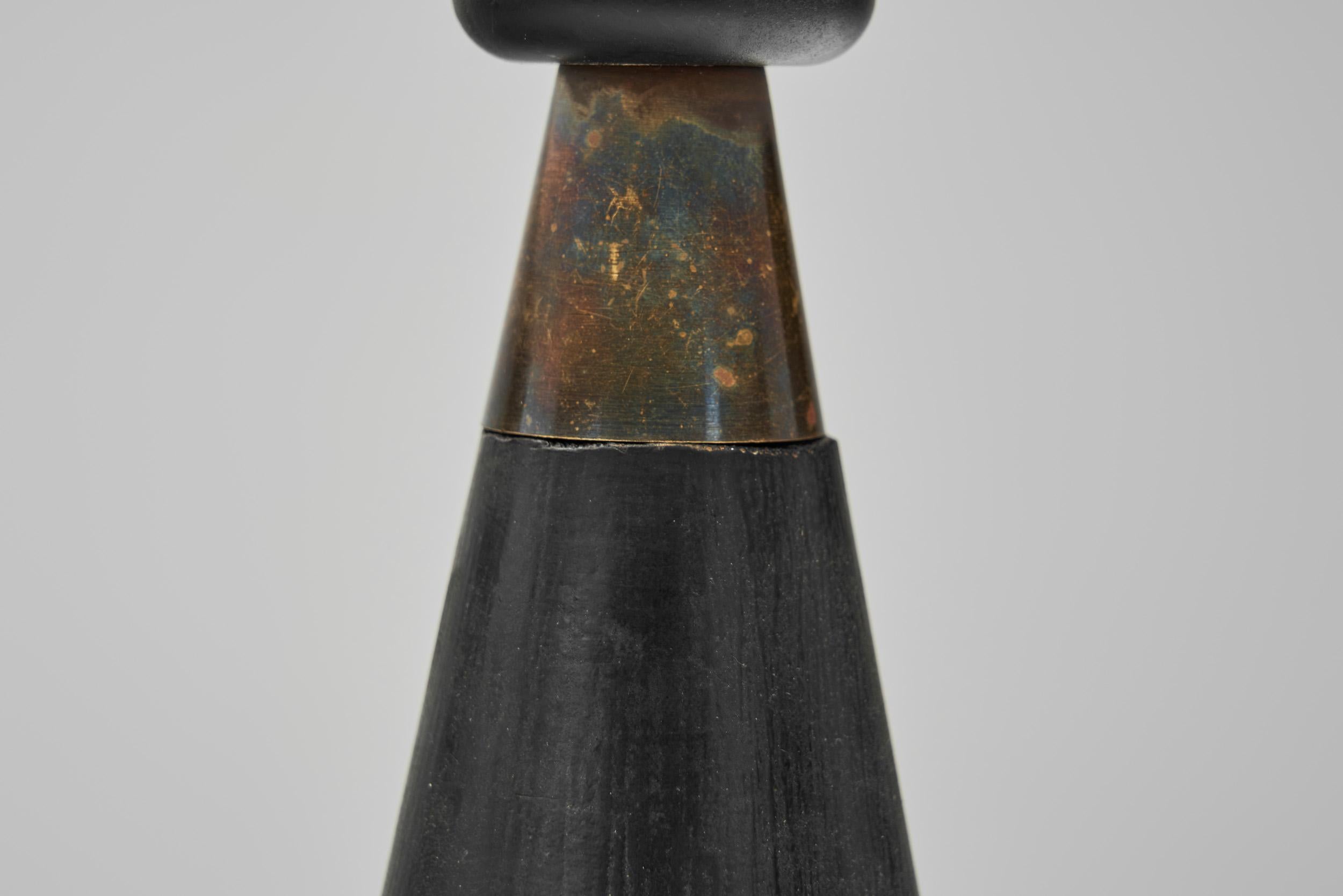 Paire de lampes de table finlandaises par Maria Lindeman, Finlande 20e siècle en vente 9