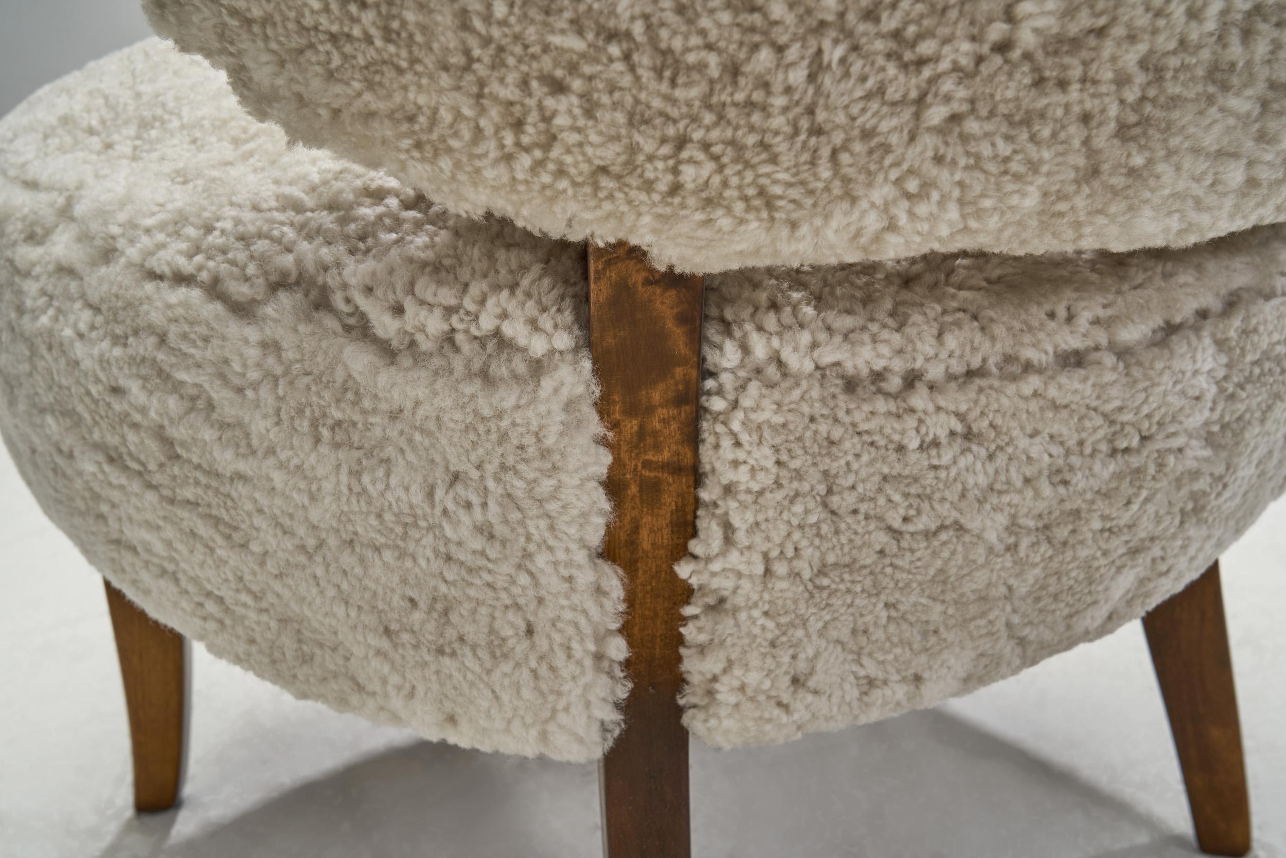 Sillón de mediados de siglo 