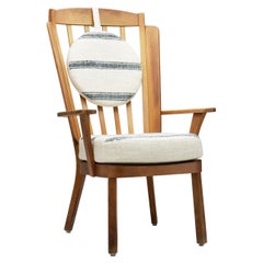 Fauteuil "Canada" en Beeche Attribué à Søren Hansen, Danemark 20e siècle
