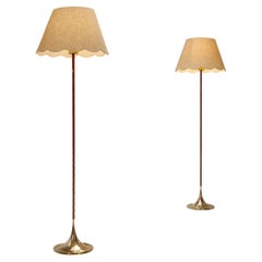 Lampadaires cuir