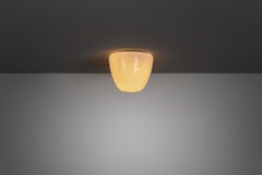 Lámpara de techo «80115» Opal, diseñada por Gunnel Nyman para Idman, Finlandia, mediados del siglo XX.