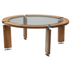 Sculptural Glass Coffee Table by Esko Pajamies, Finland 2nd half of the 20th C.